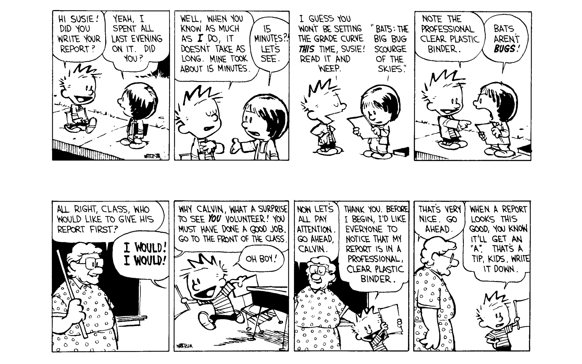 Read online Calvin and Hobbes comic -  Issue #6 - 34