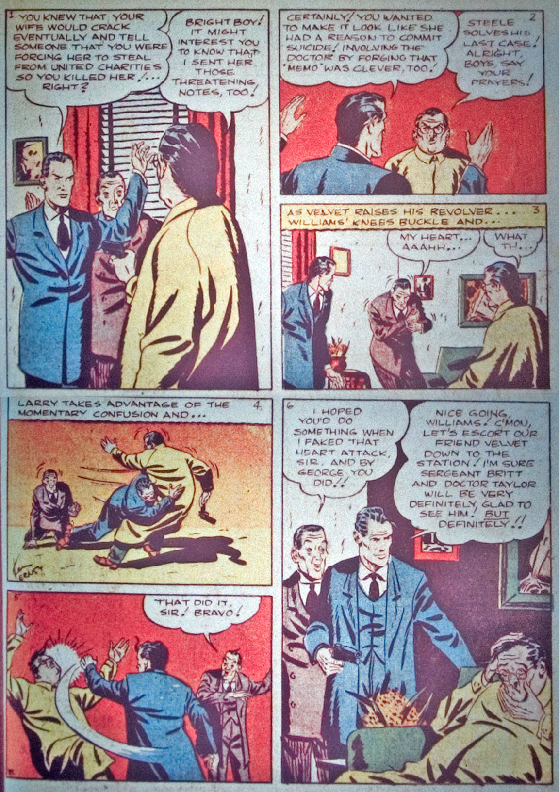 Read online Detective Comics (1937) comic -  Issue #31 - 33