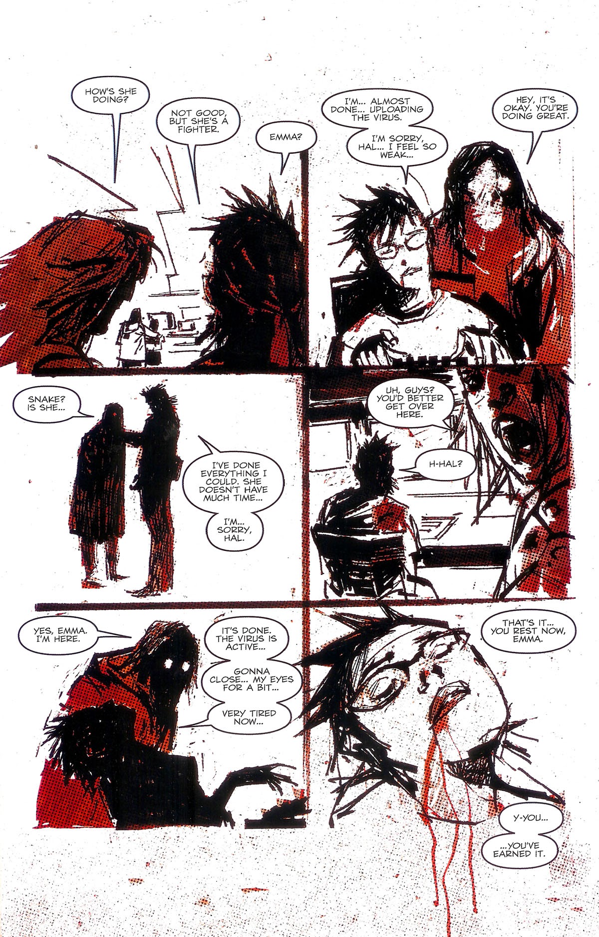 Read online Metal Gear Solid: Sons of Liberty comic -  Issue #8 - 21