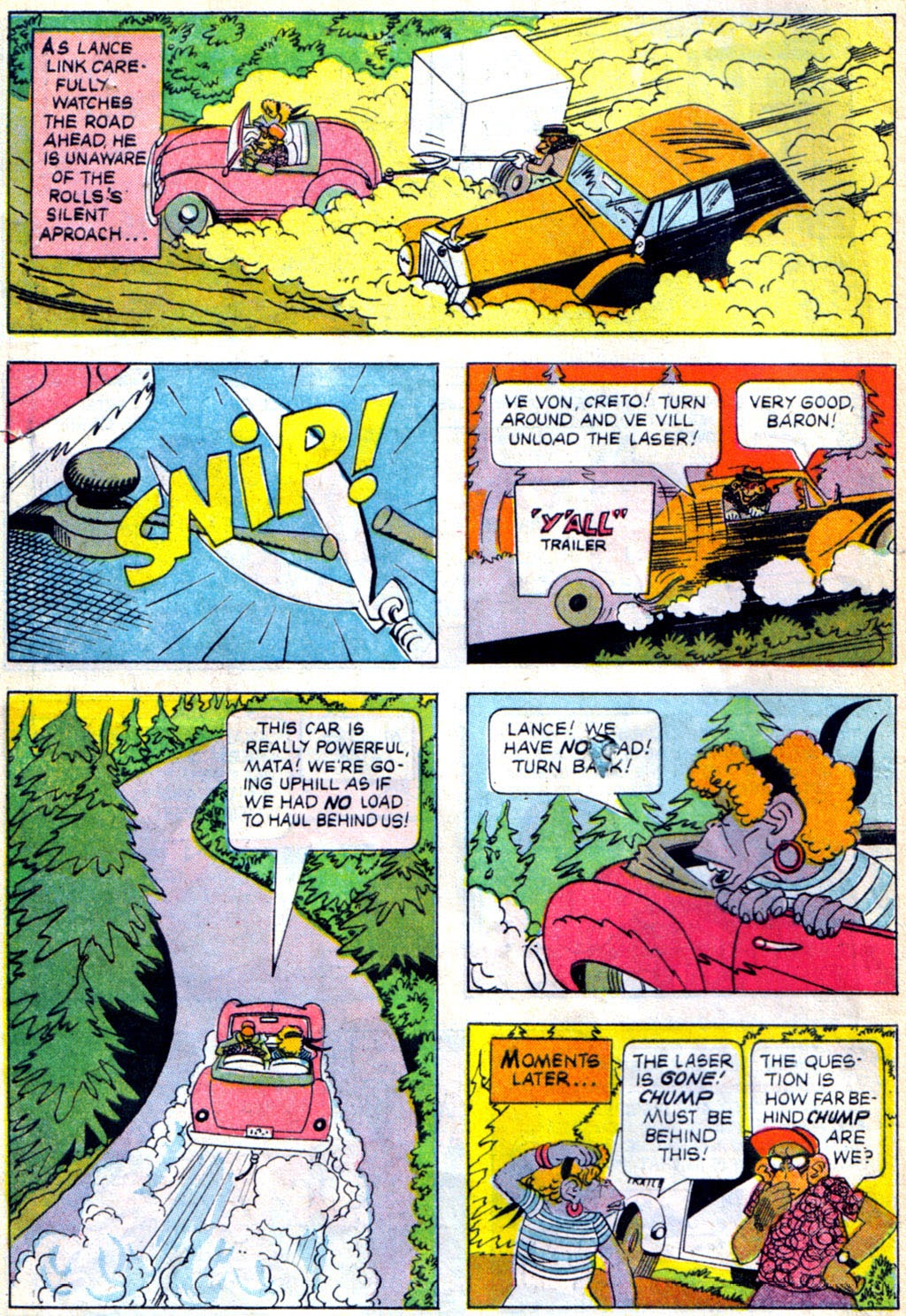 Read online Lancelot Link Secret Chimp comic -  Issue #1 - 5