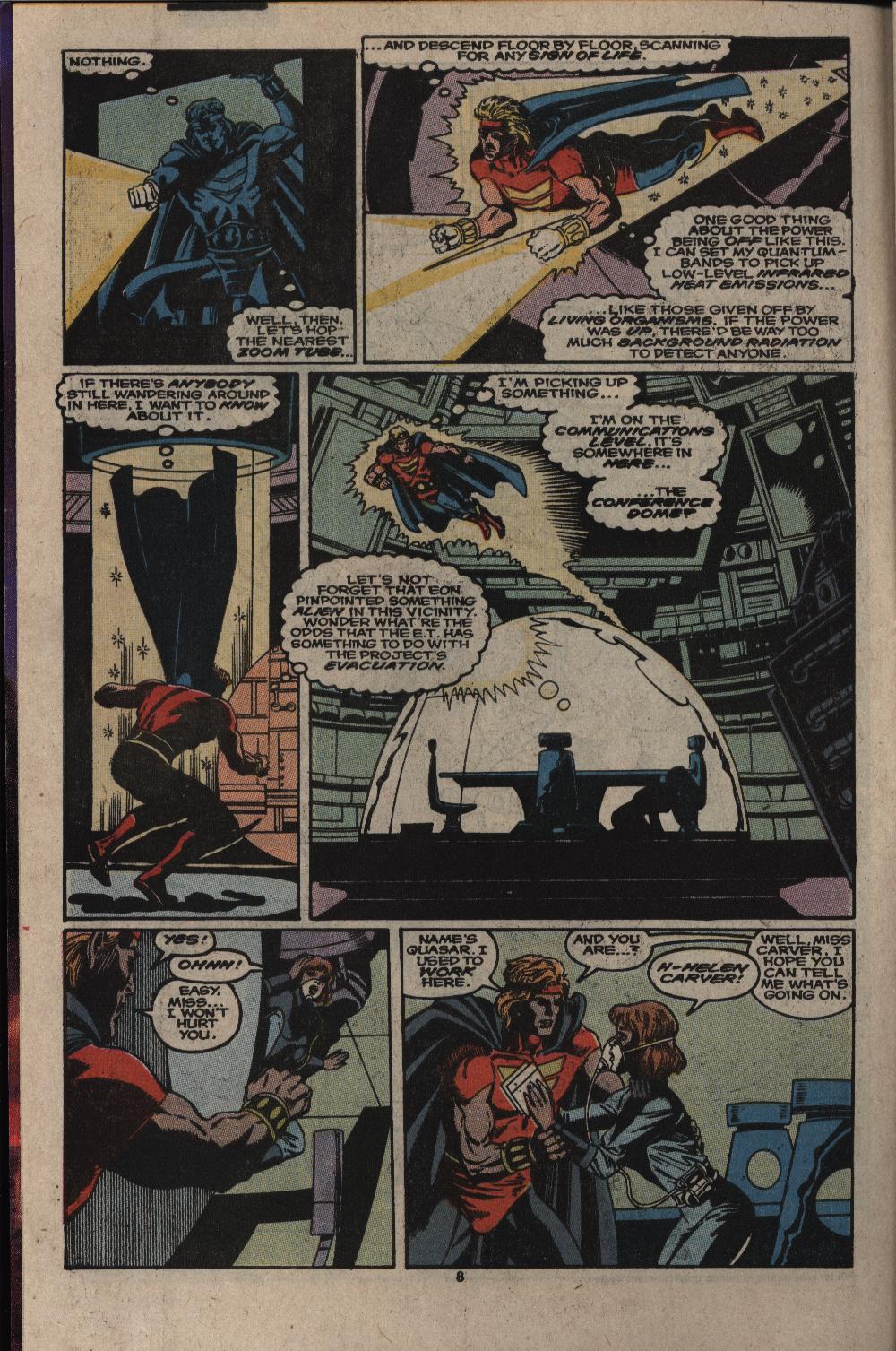Read online Quasar comic -  Issue #8 - 6