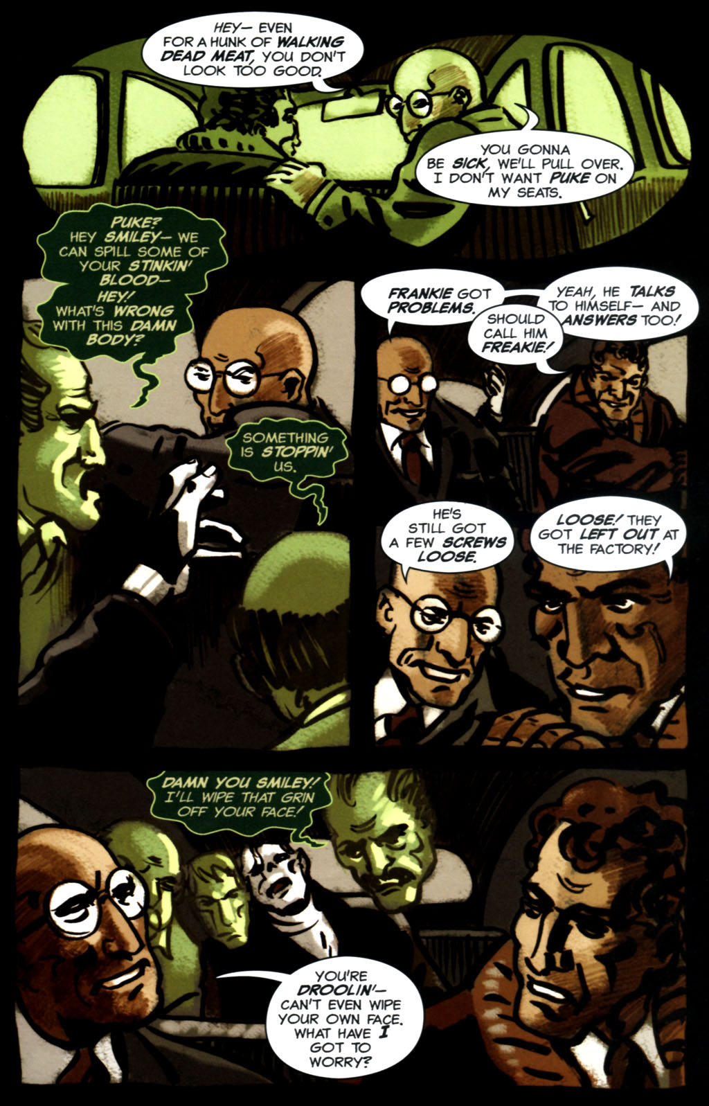 Read online Frankenstein Mobster comic -  Issue #3 - 19