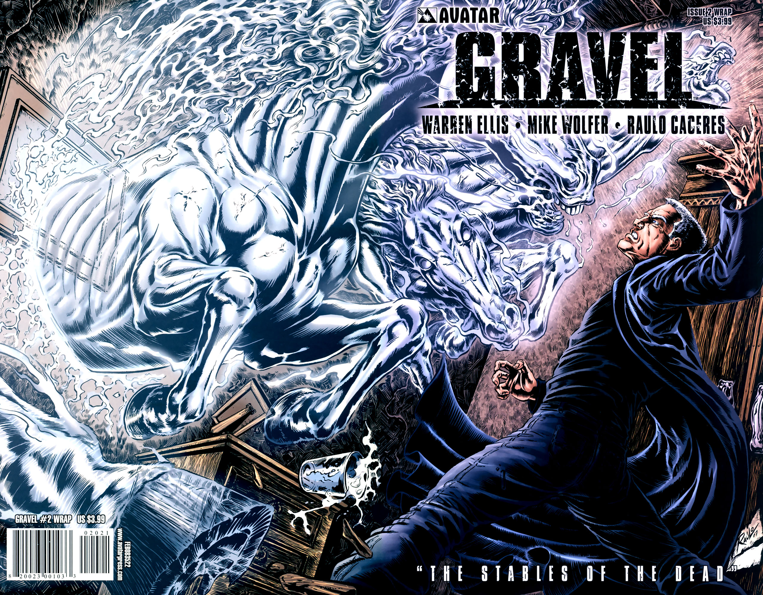 Read online Gravel comic -  Issue #2 - 1