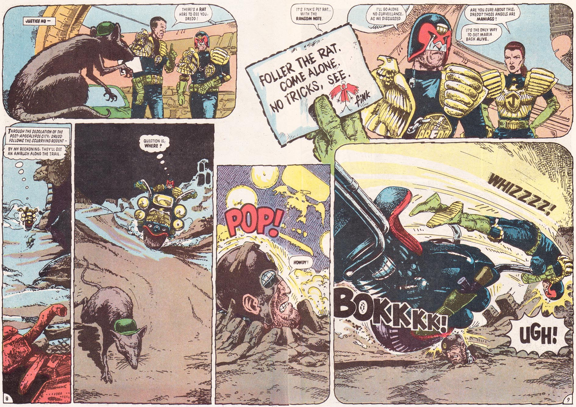 Read online Judge Dredd (1983) comic -  Issue #32 - 9