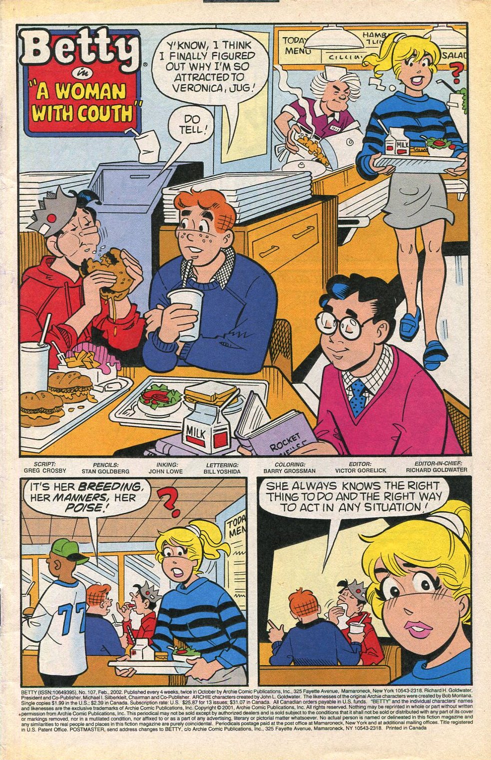 Read online Betty comic -  Issue #107 - 3