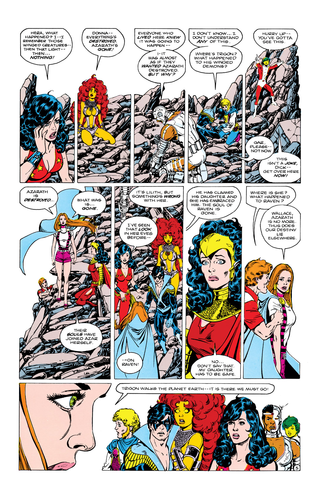 Read online The New Teen Titans (1984) comic -  Issue #3 - 6