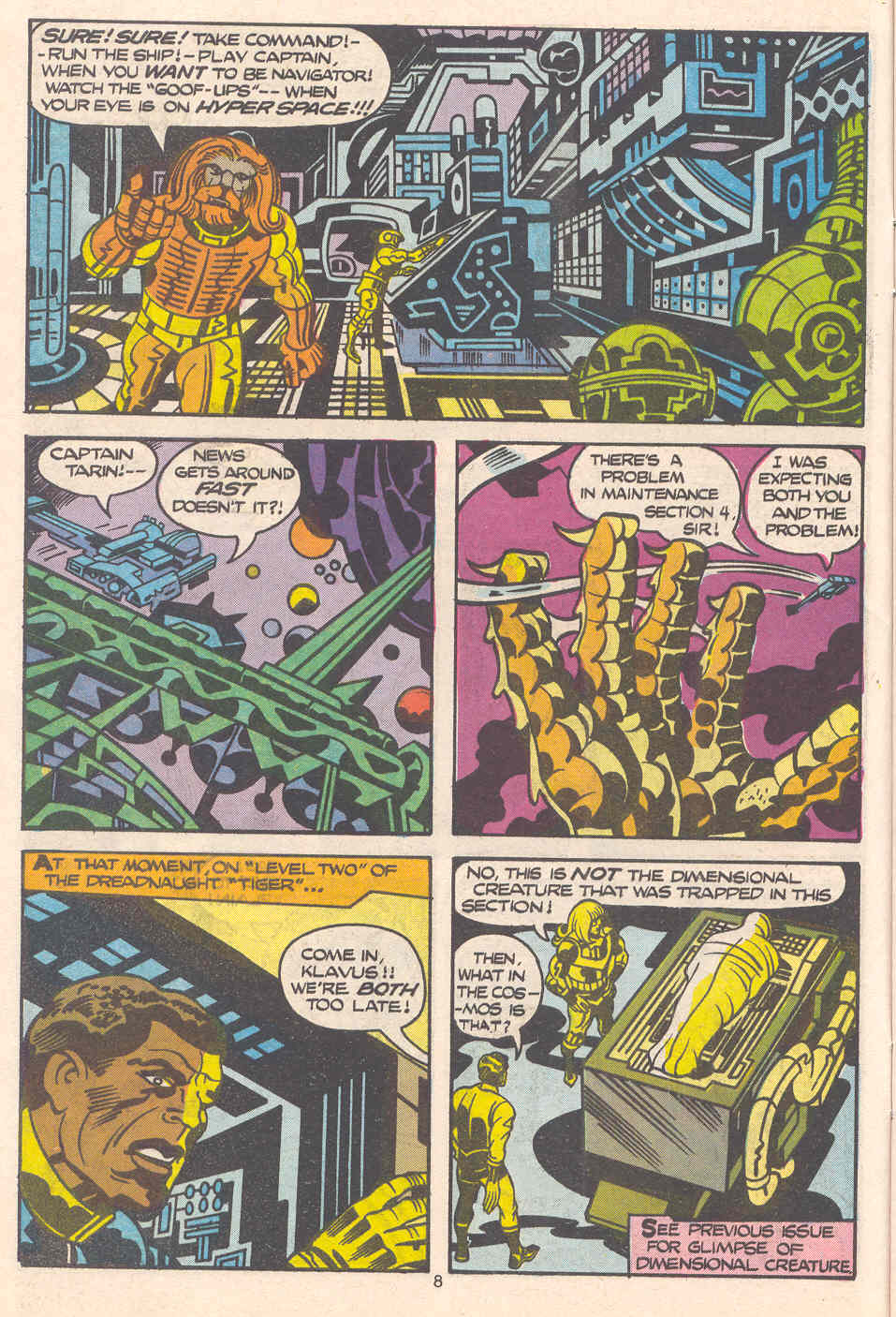 Read online Captain Victory and the Galactic Rangers (1981) comic -  Issue #9 - 12