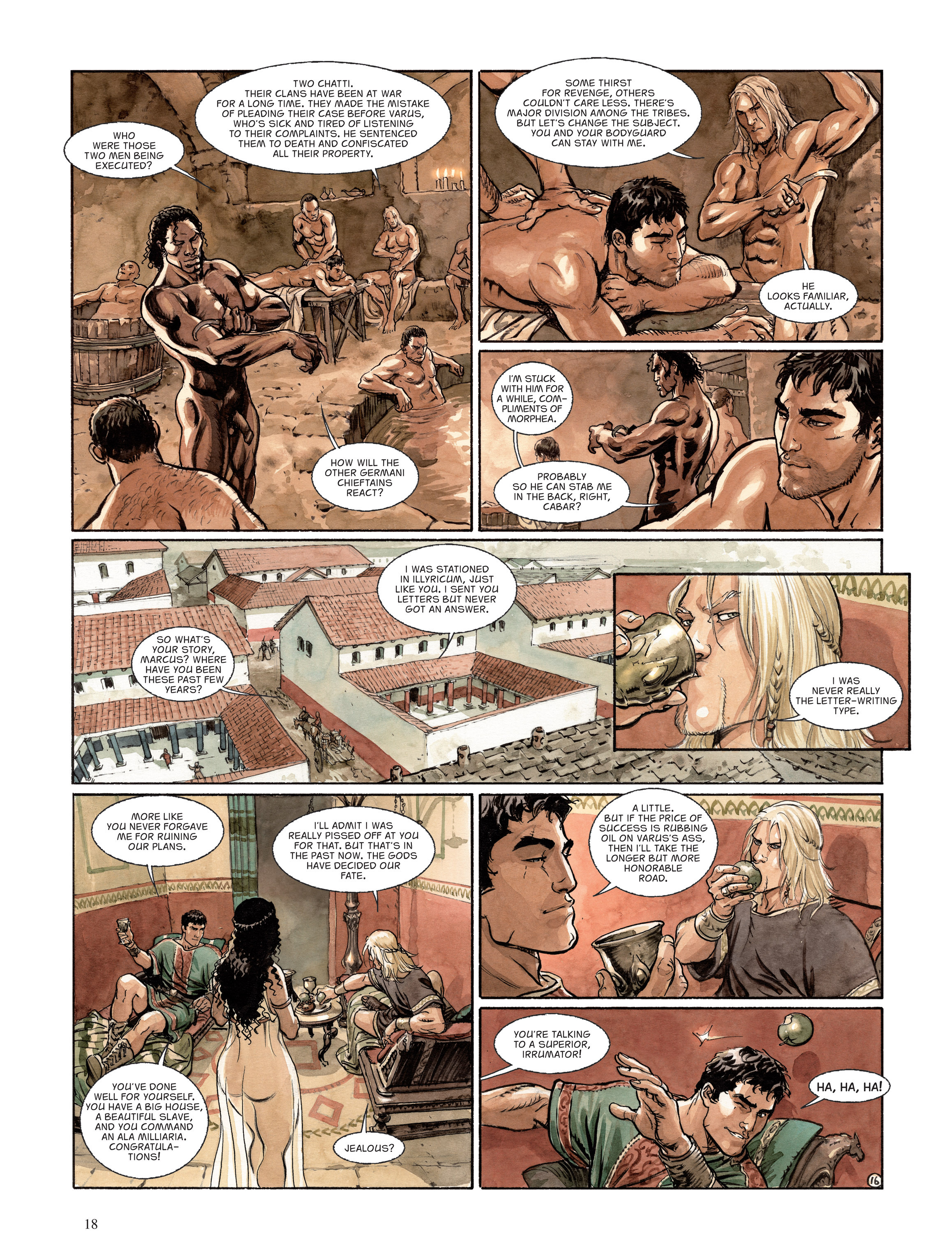 Read online The Eagles of Rome comic -  Issue # TPB 3 - 19