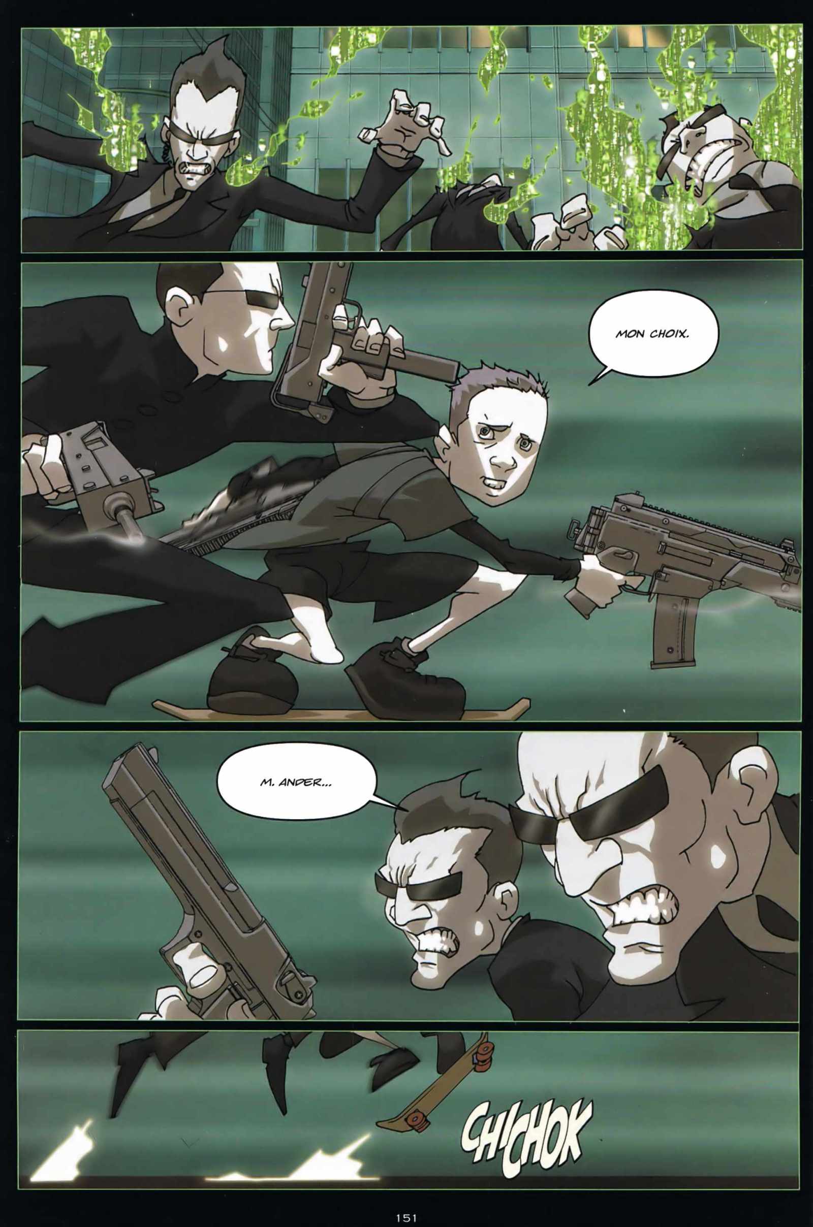 Read online The Matrix Comics comic -  Issue # TPB 2 - 126