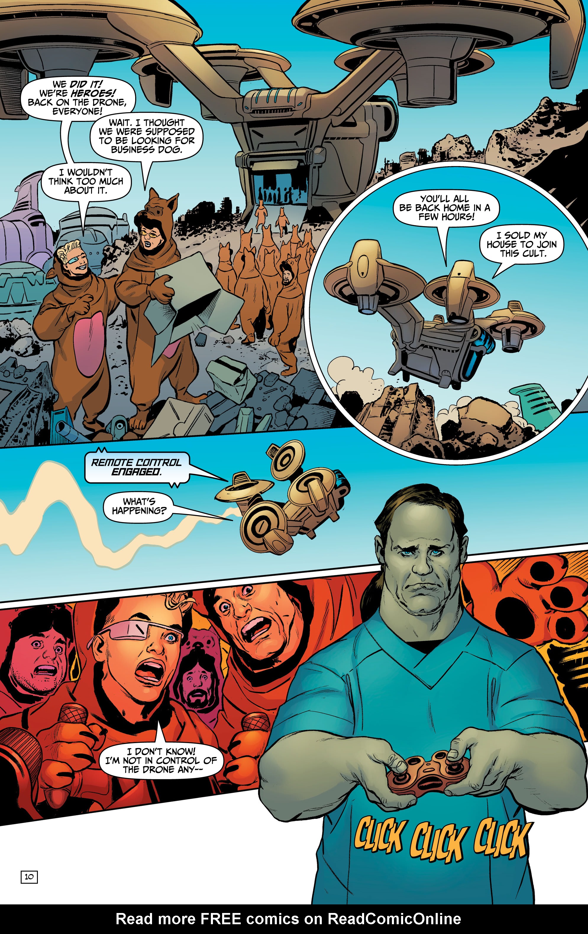 Read online Billionaire Island: Cult of Dogs comic -  Issue #5 - 12