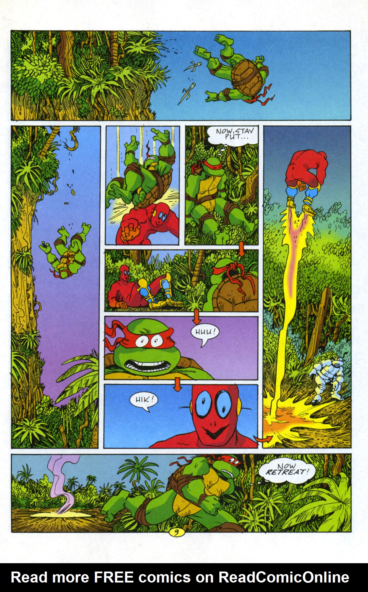 Read online Teenage Mutant Ninja Turtles/Flaming Carrot Crossover comic -  Issue #2 - 11