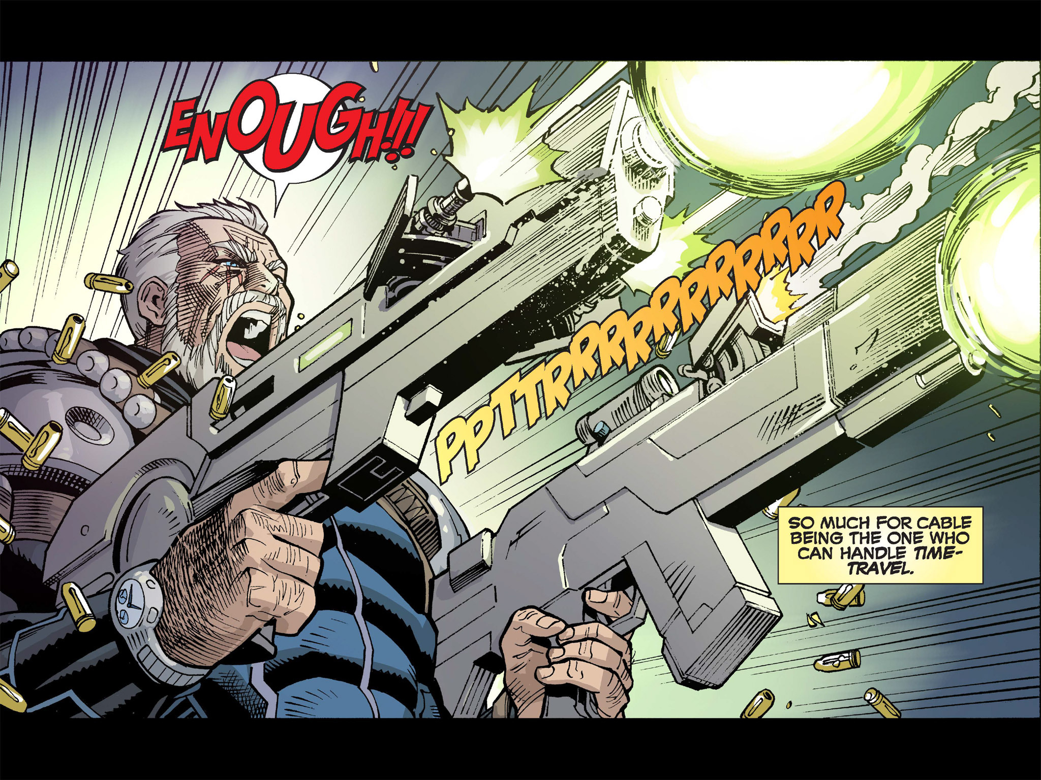 Read online Deadpool & Cable: Split Second Infinite Comic comic -  Issue #3 - 29