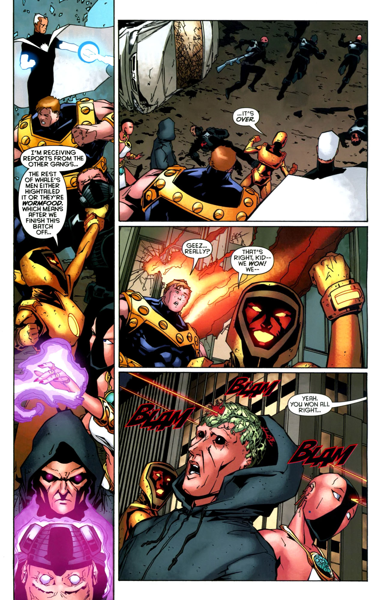 Read online Gotham Underground comic -  Issue #7 - 17