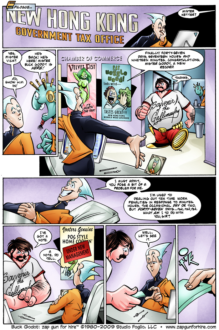 Read online Buck Godot - Zap Gun For Hire comic -  Issue #8 - 40