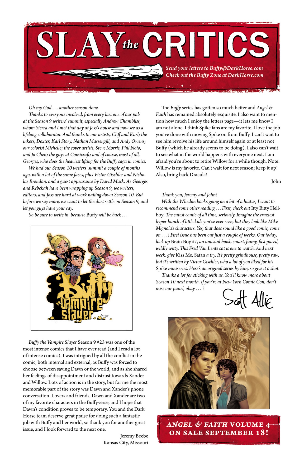 Read online Buffy the Vampire Slayer Season Nine comic -  Issue #25 - 30
