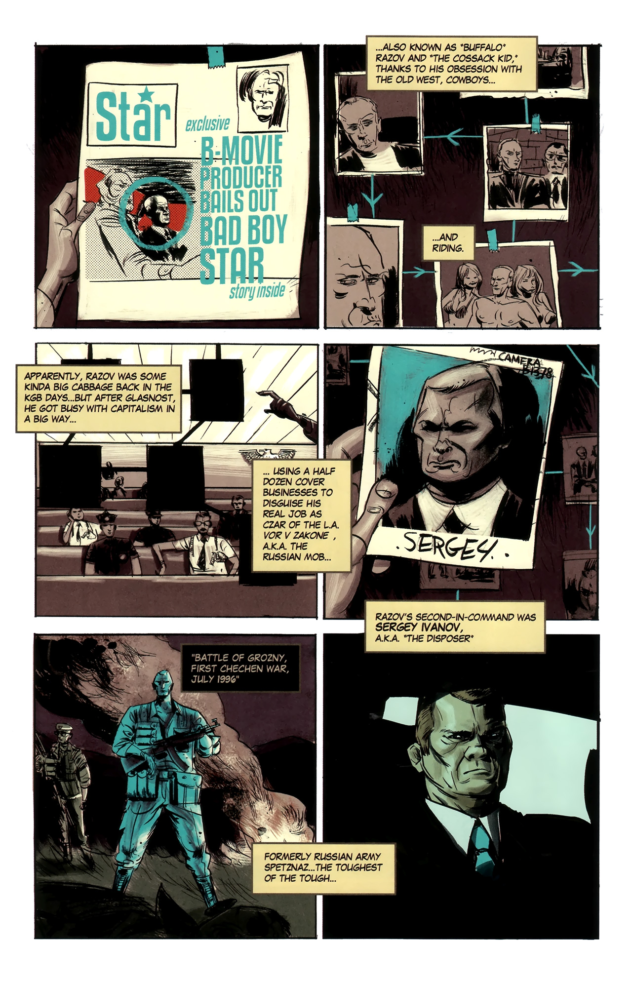 Read online Blue Estate comic -  Issue #1 - 9