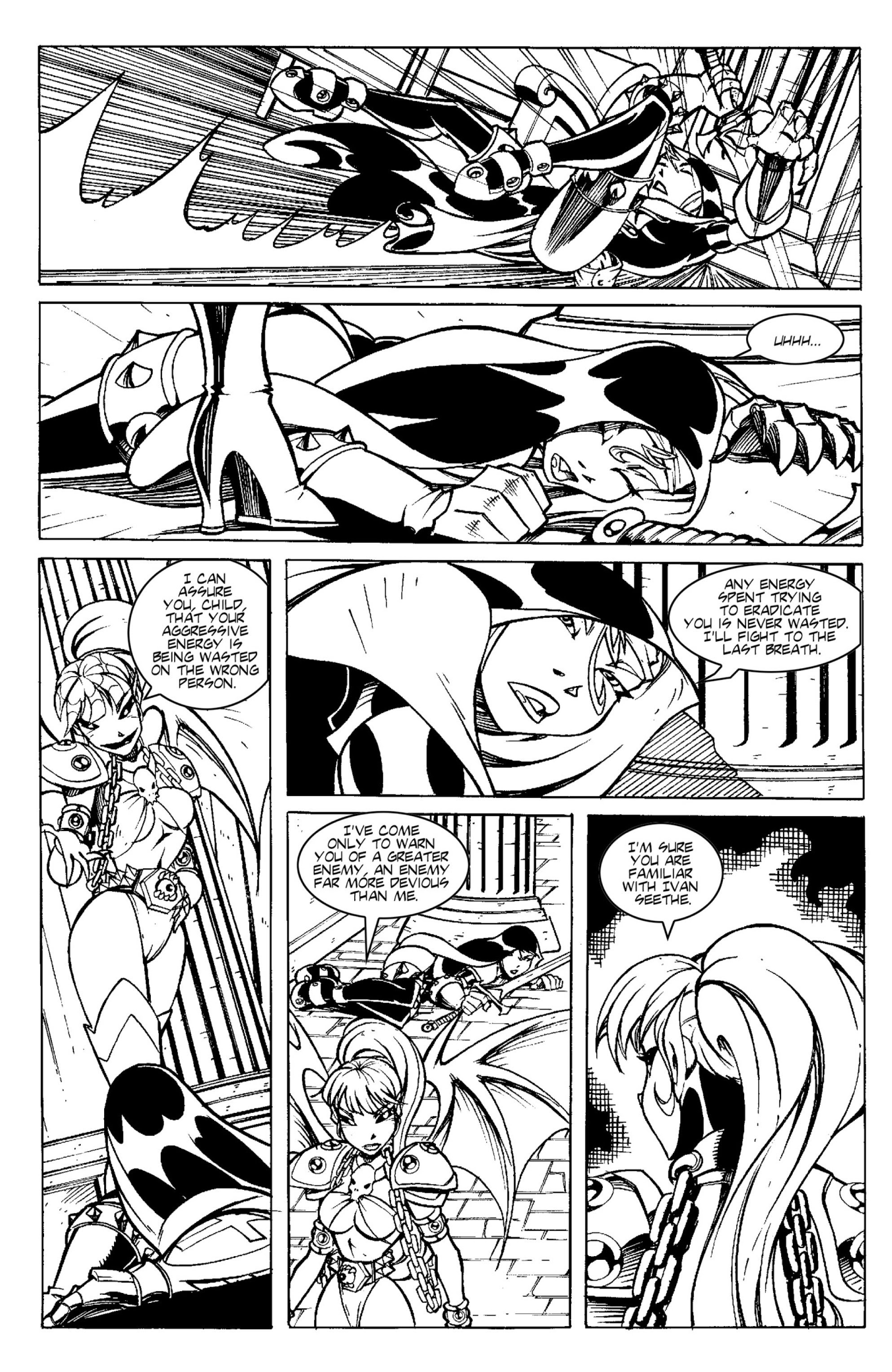 Read online Warrior Nun Areala: Armor of God comic -  Issue # TPB - 75