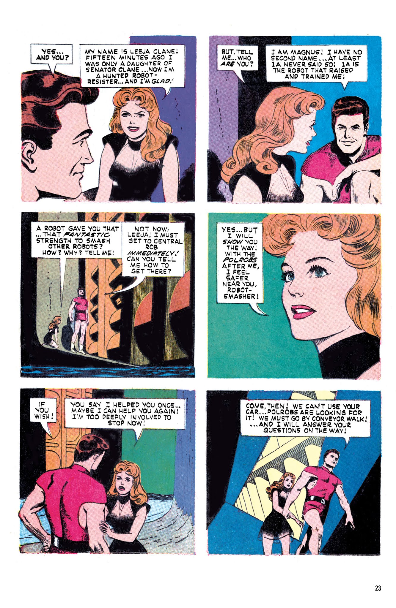 Read online Magnus, Robot Fighter Archives comic -  Issue # TPB 1 (Part 1) - 25