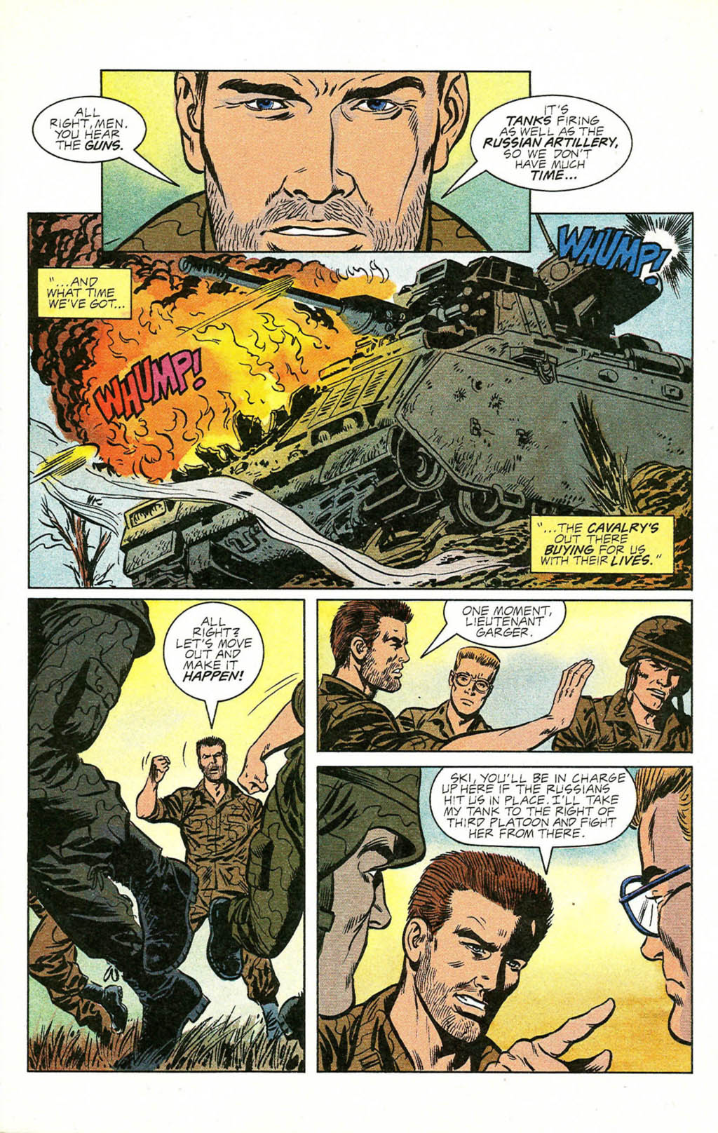 Read online Team Yankee comic -  Issue #1 - 16