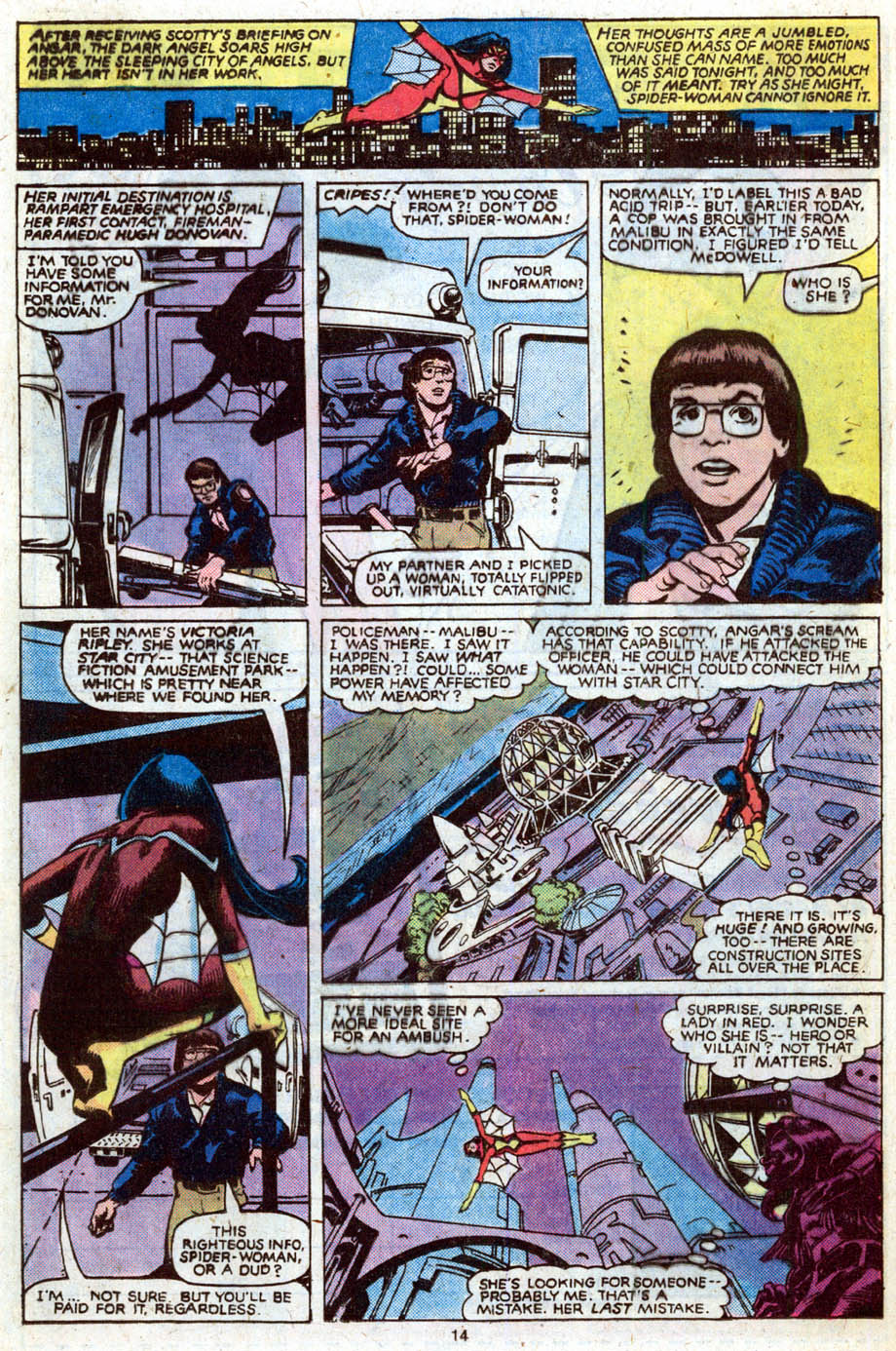 Read online Spider-Woman (1978) comic -  Issue #35 - 11