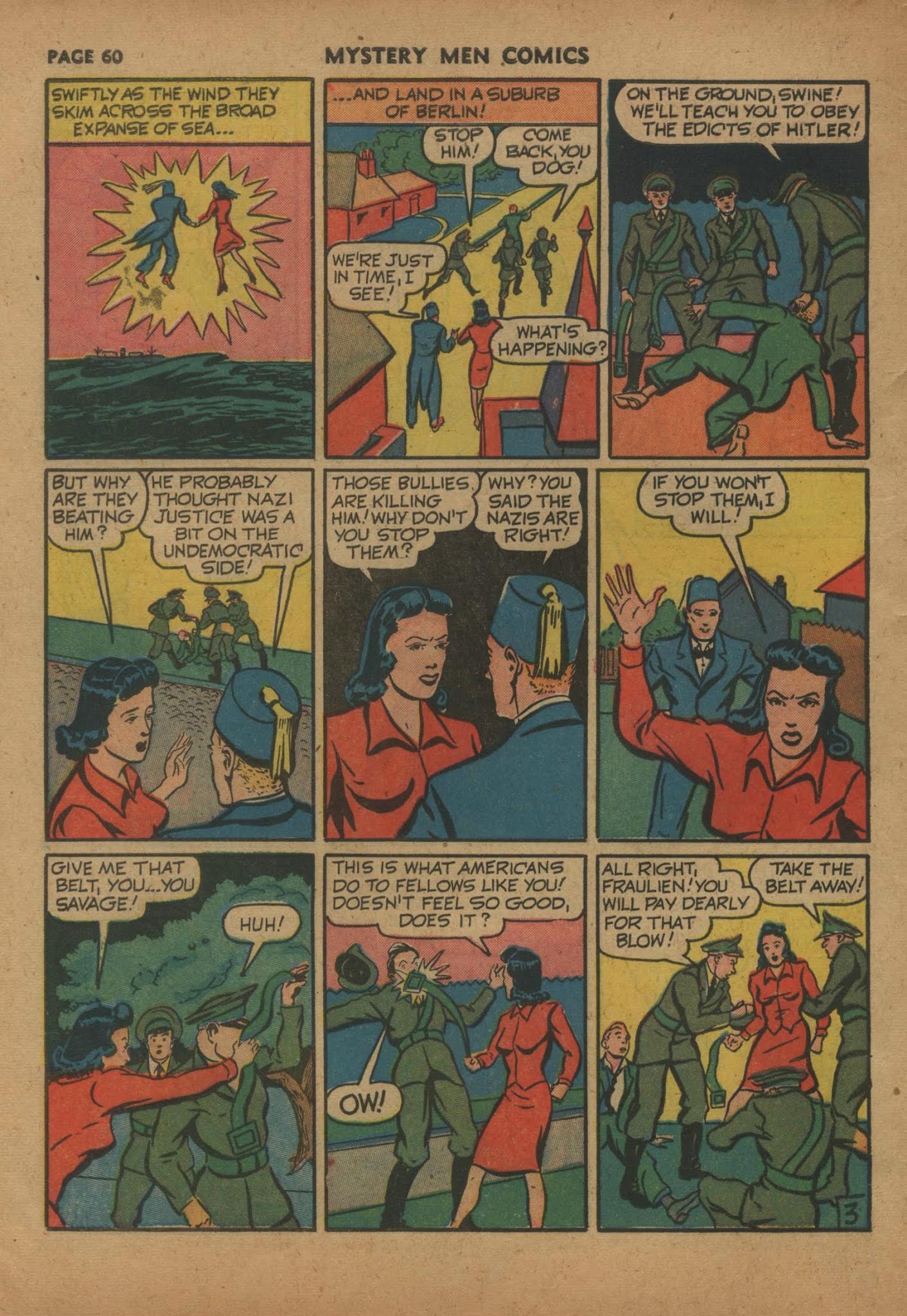 Read online Mystery Men Comics comic -  Issue #26 - 62