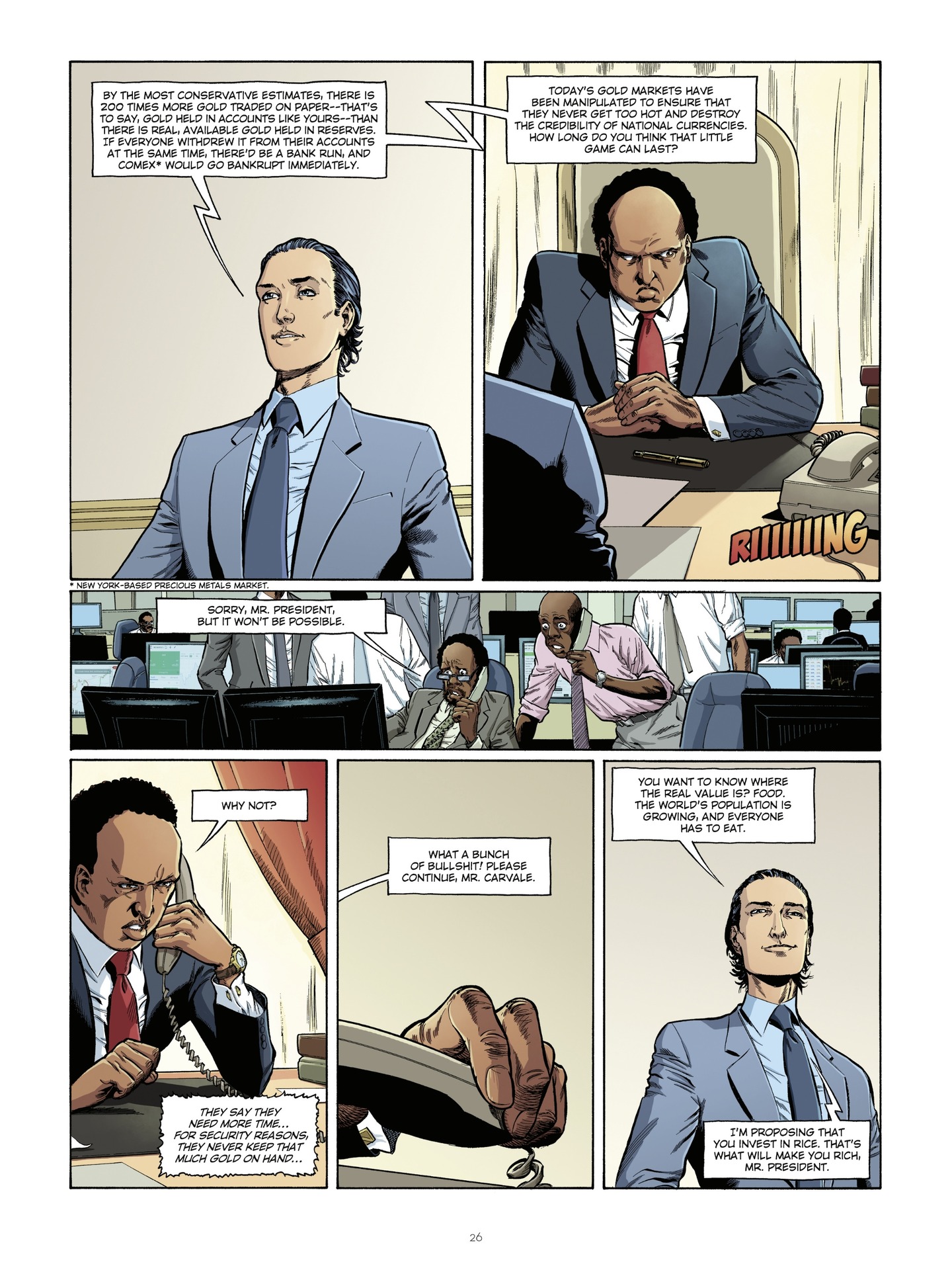 Read online Hedge Fund comic -  Issue #5 - 25