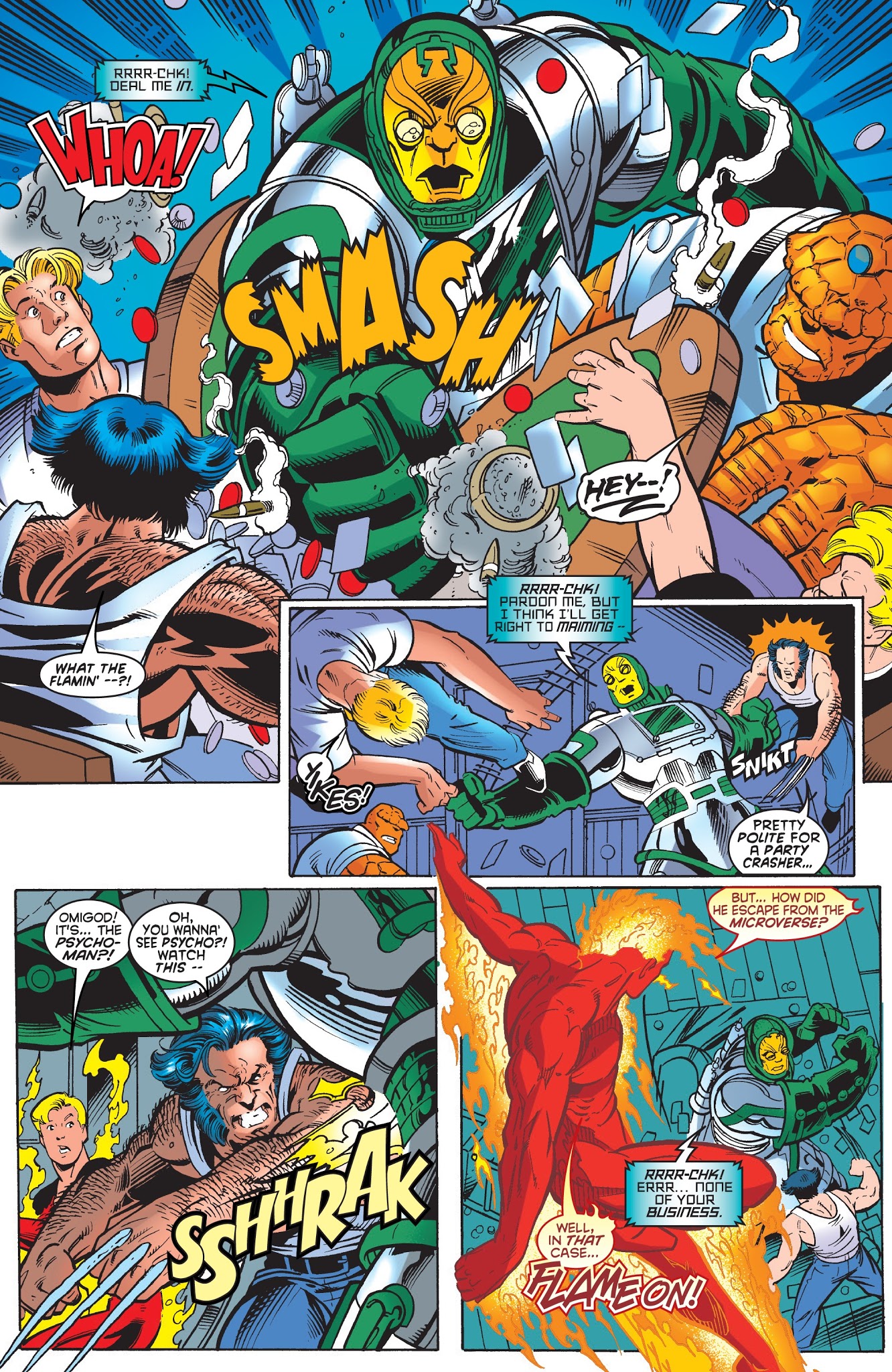 Read online Uncanny X-Men/Fantastic Four '98 comic -  Issue # Full - 15