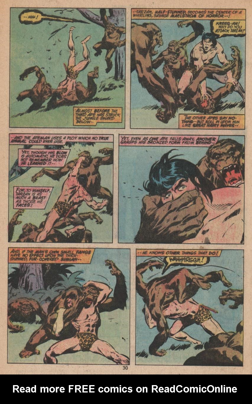 Read online Tarzan (1977) comic -  Issue #5 - 17