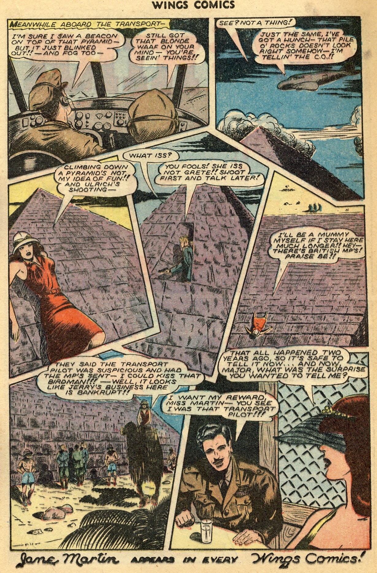 Read online Wings Comics comic -  Issue #65 - 17