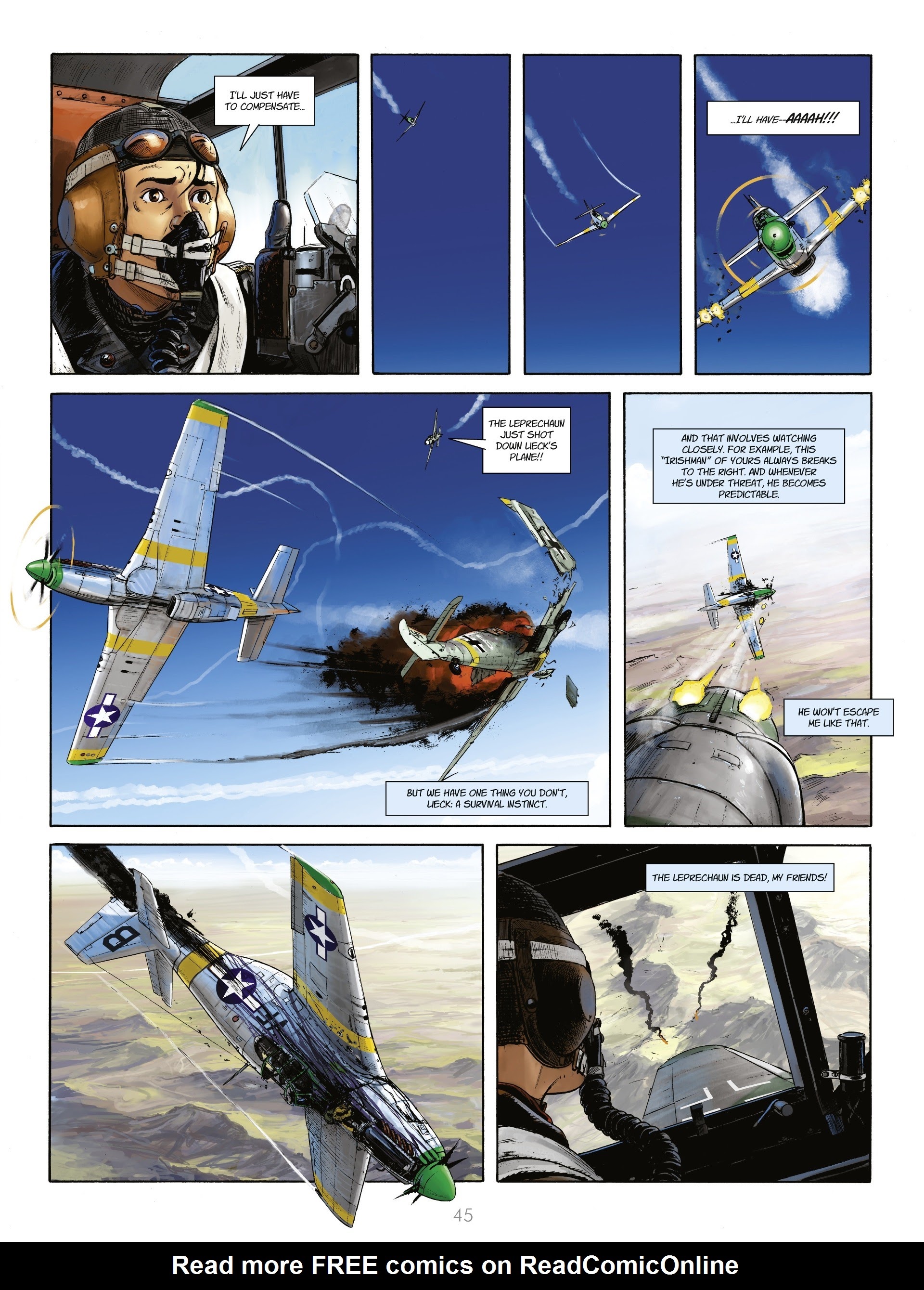Read online Wings of War Adler comic -  Issue #4 - 47