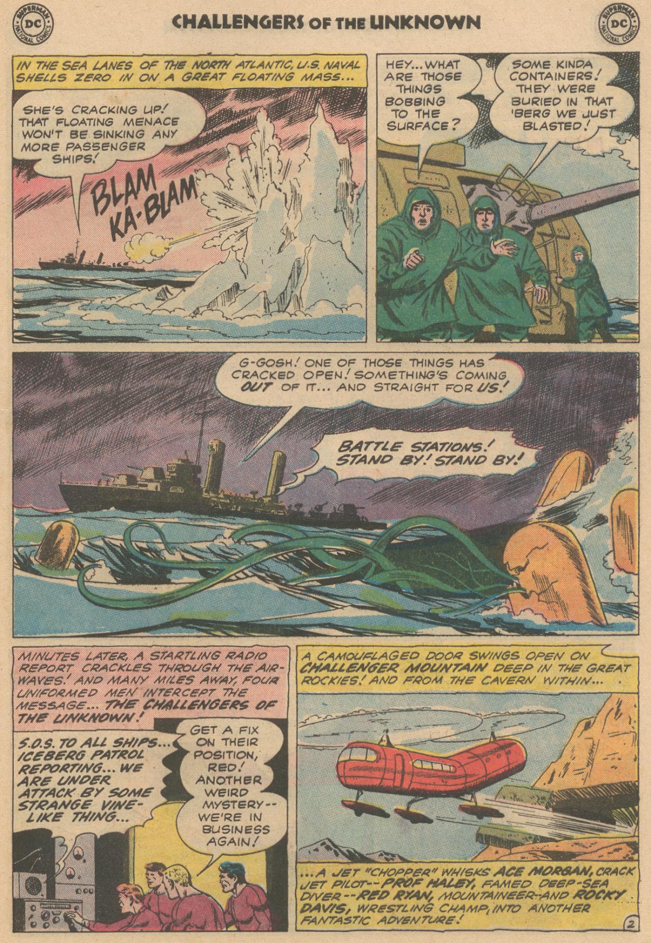 Read online Challengers of the Unknown (1958) comic -  Issue #17 - 18