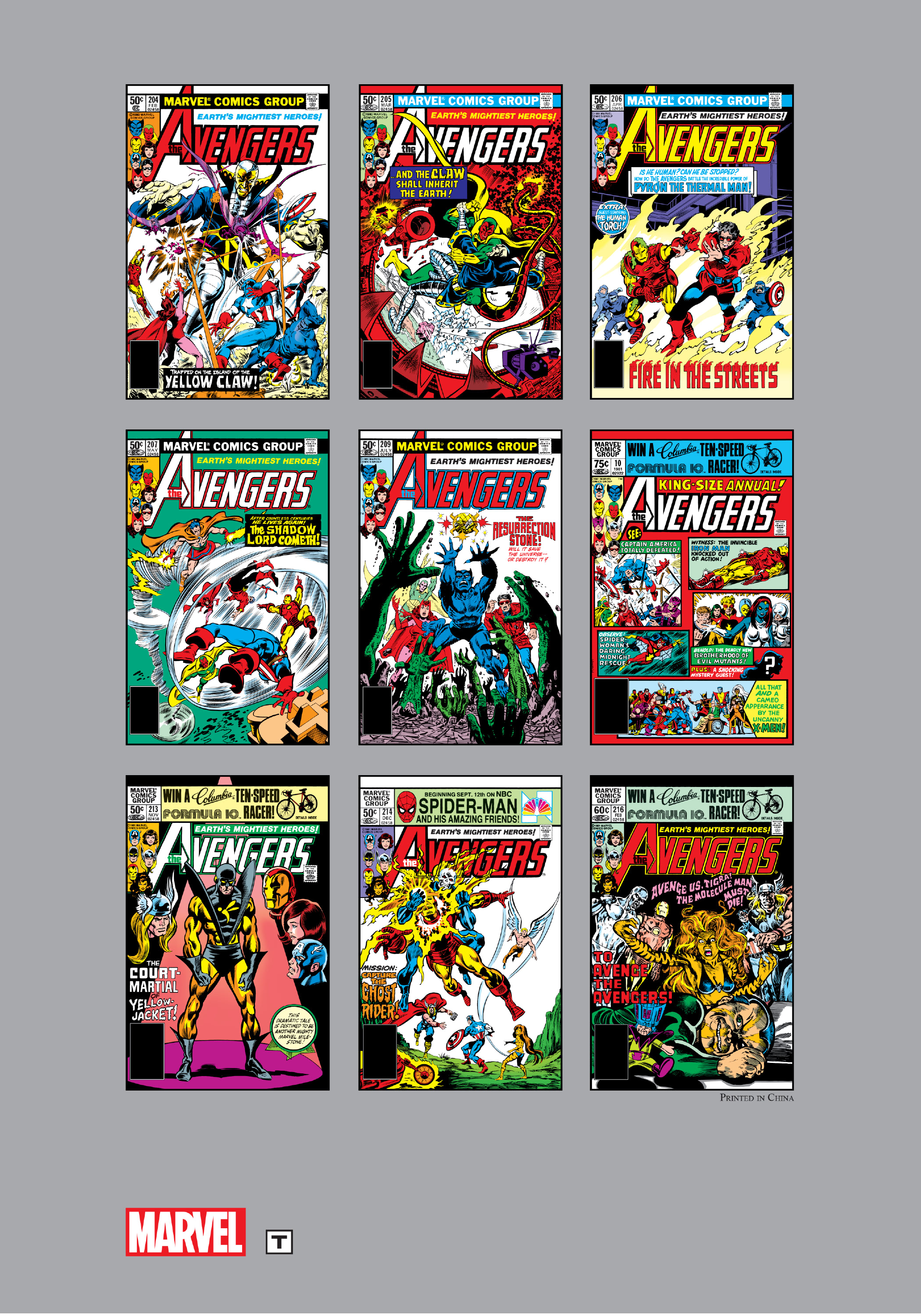 Read online Marvel Masterworks: The Avengers comic -  Issue # TPB 20 (Part 4) - 81