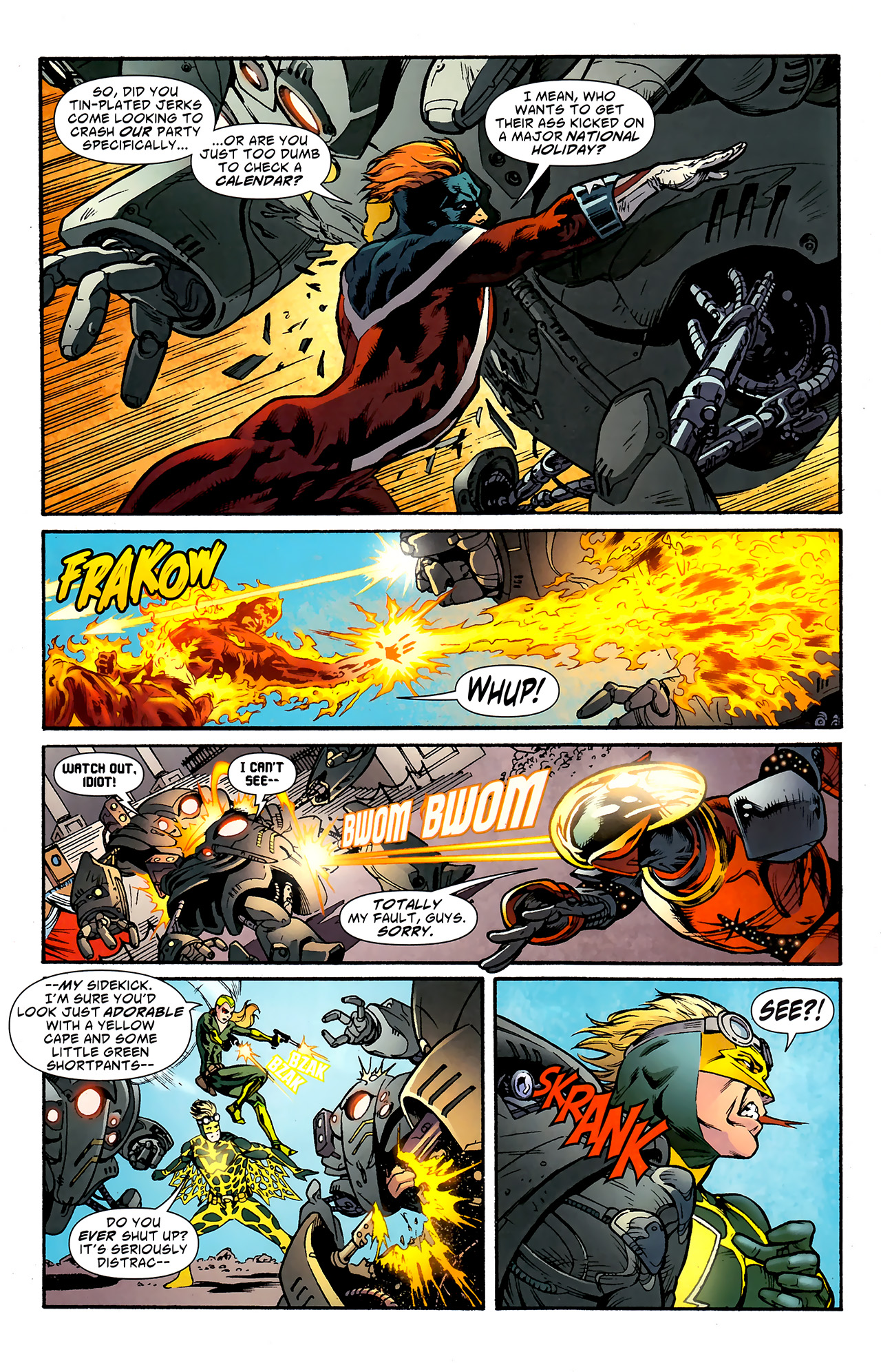 Read online The Mighty Crusaders comic -  Issue #1 - 7