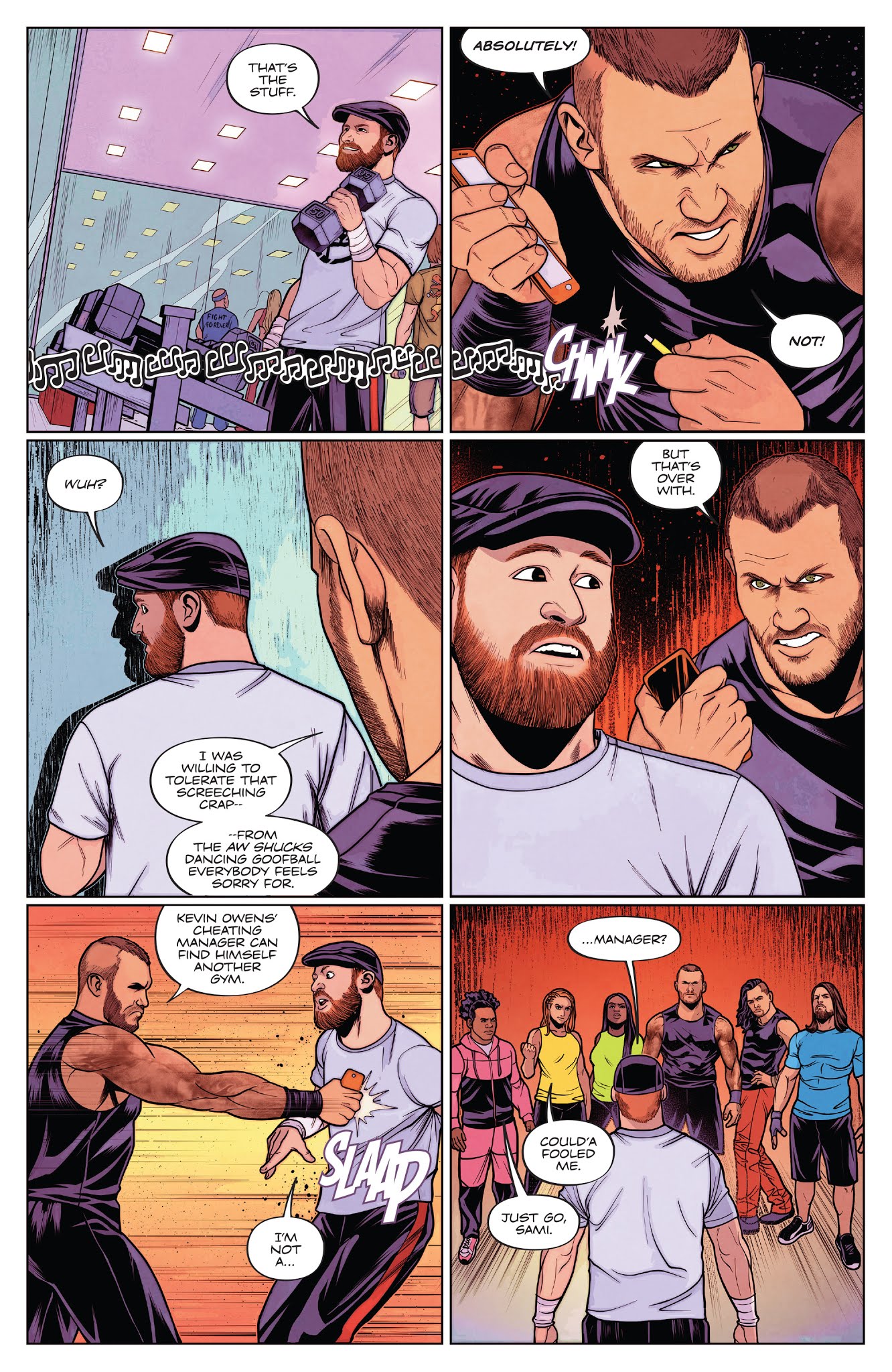 Read online WWE comic -  Issue #19 - 4