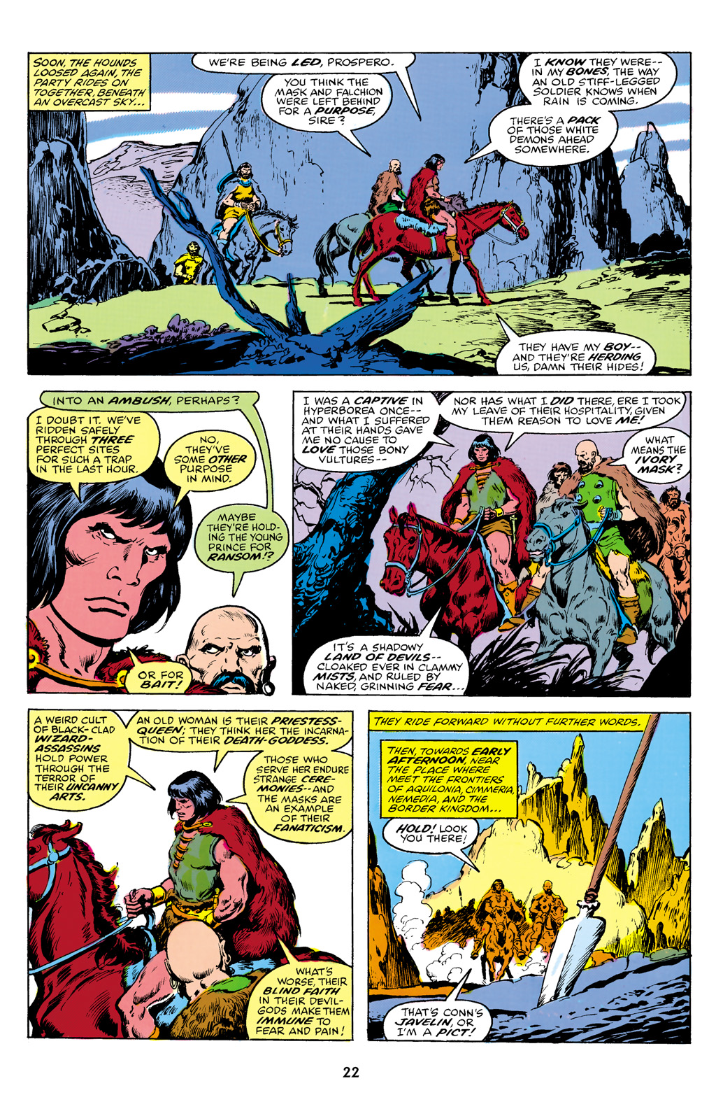 Read online The Chronicles of King Conan comic -  Issue # TPB 1 (Part 1) - 20
