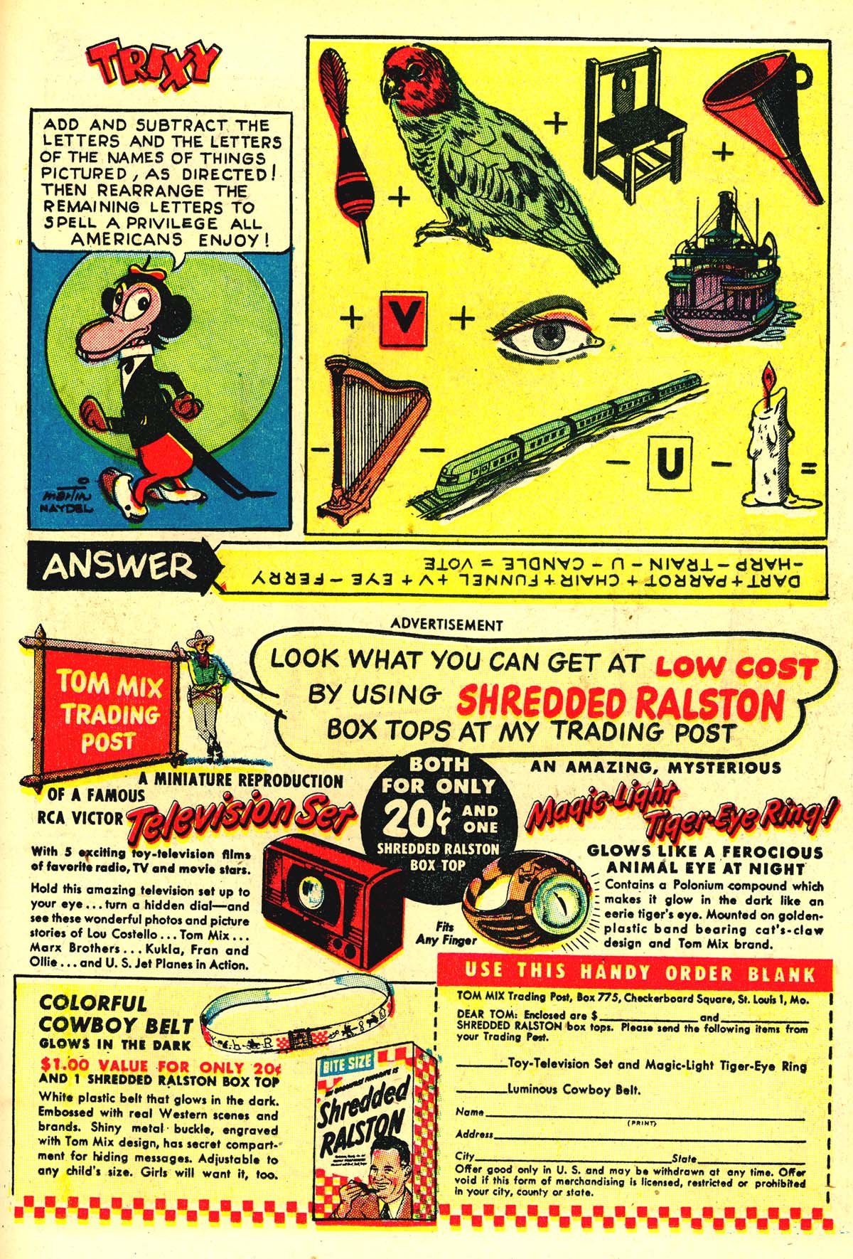 Read online Funny Stuff comic -  Issue #56 - 27