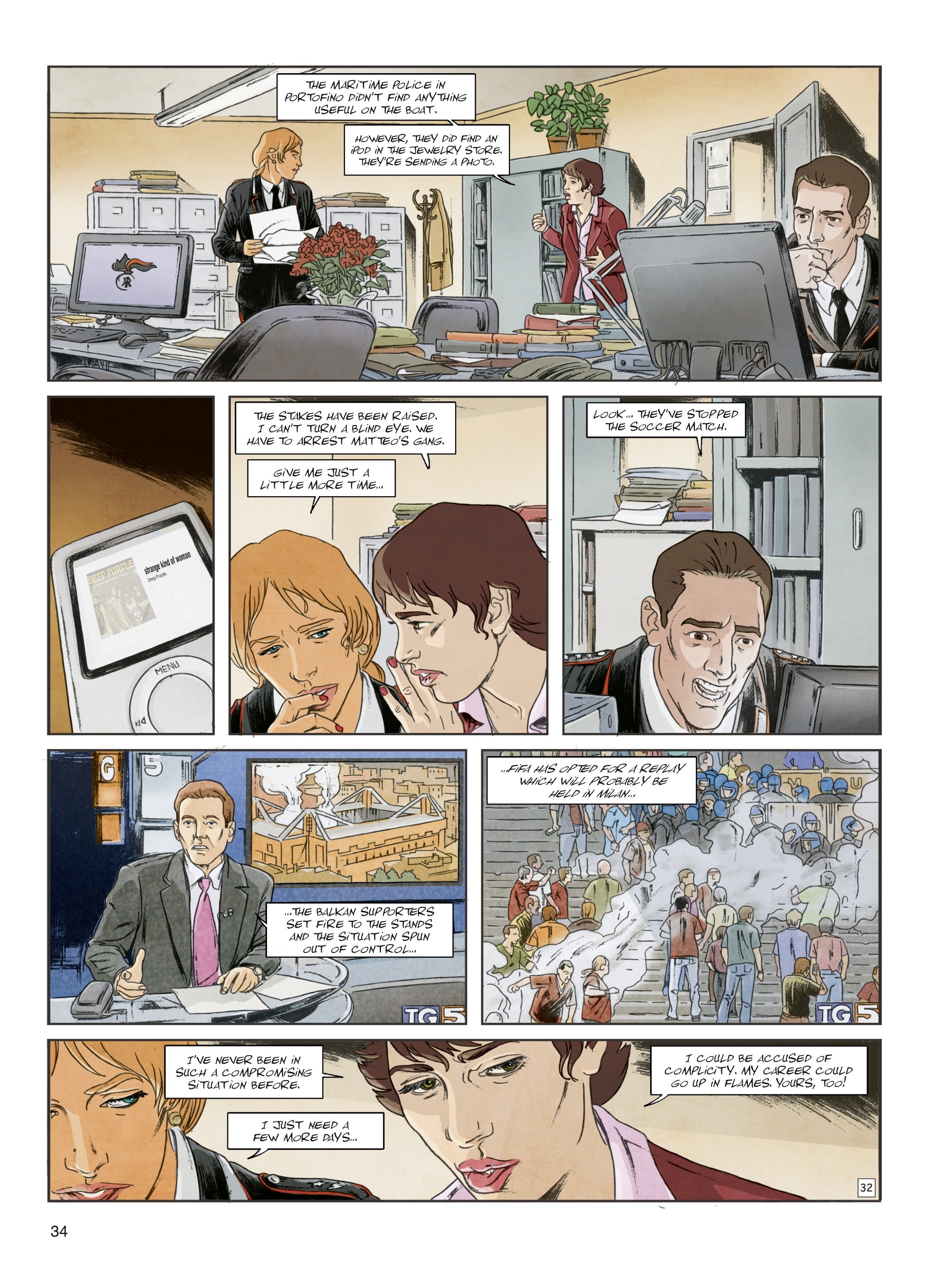 Read online Interpol comic -  Issue #3 - 34