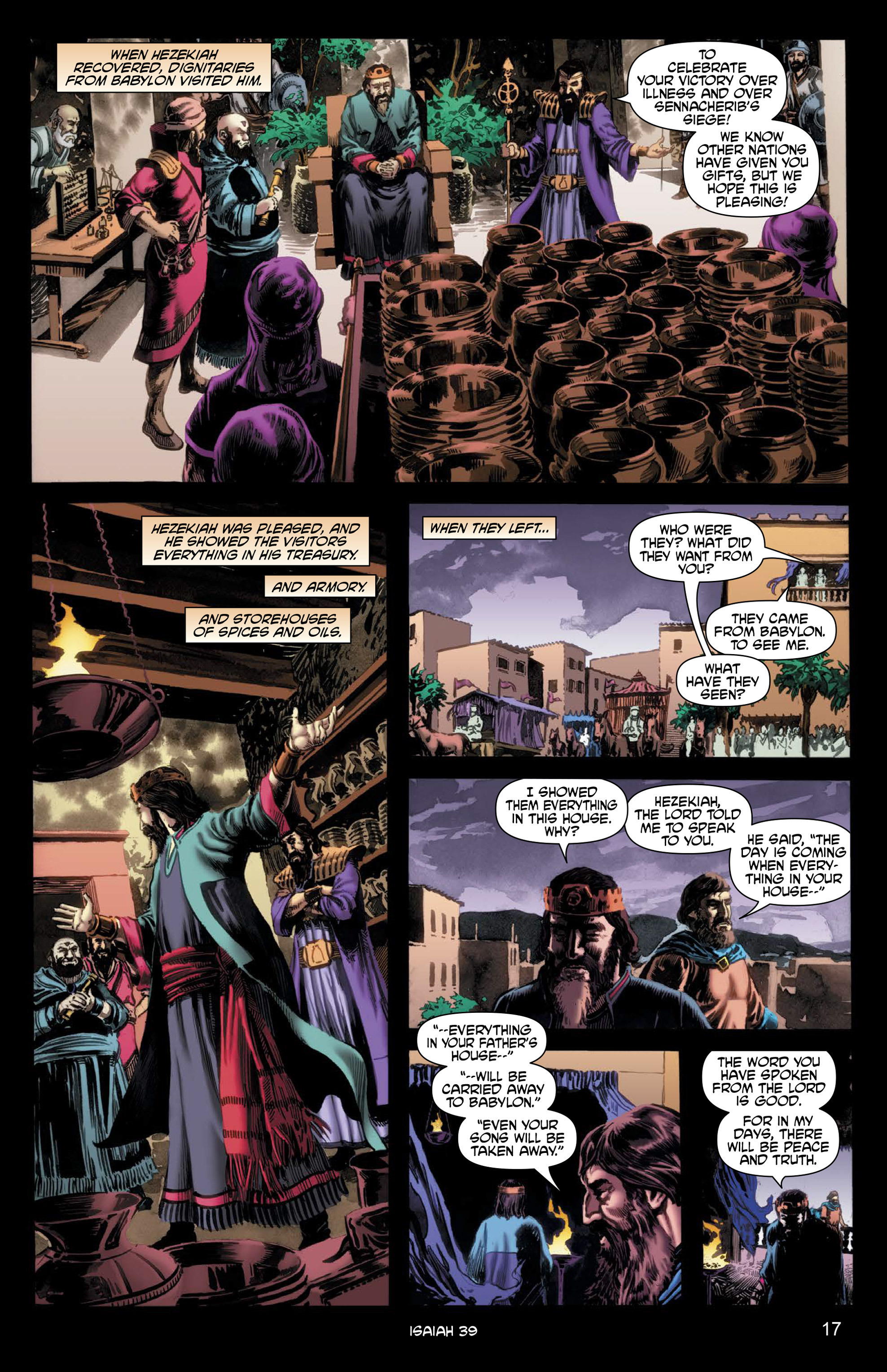 Read online The Kingstone Bible comic -  Issue #8 - 21