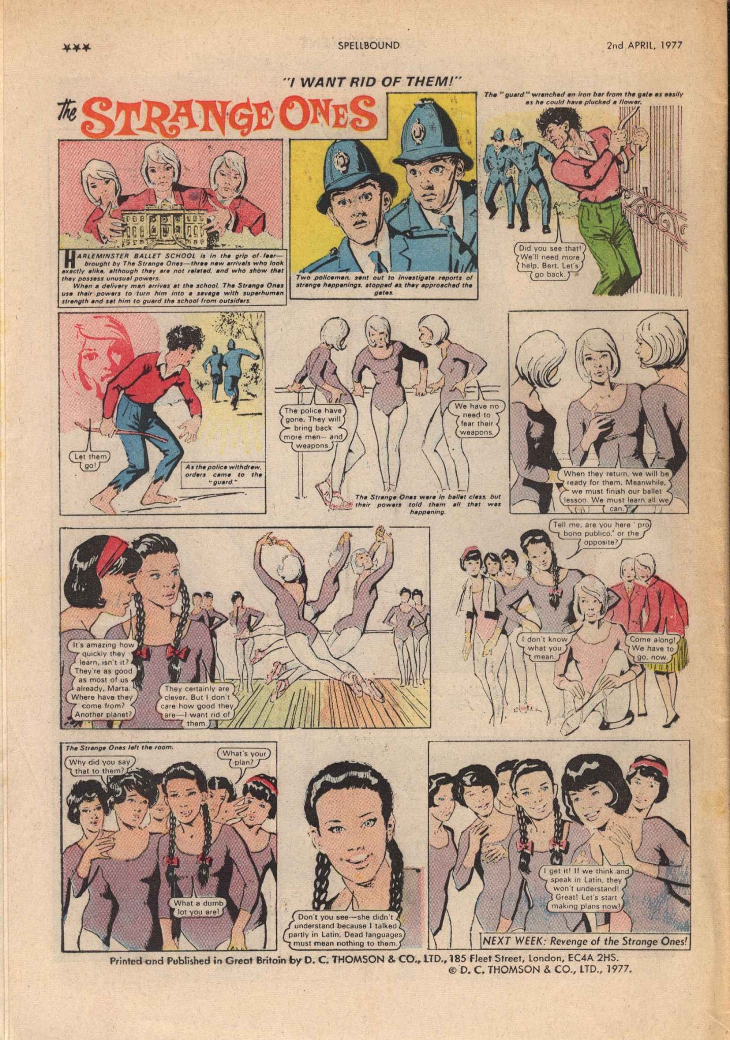 Read online Spellbound (1976) comic -  Issue #28 - 32