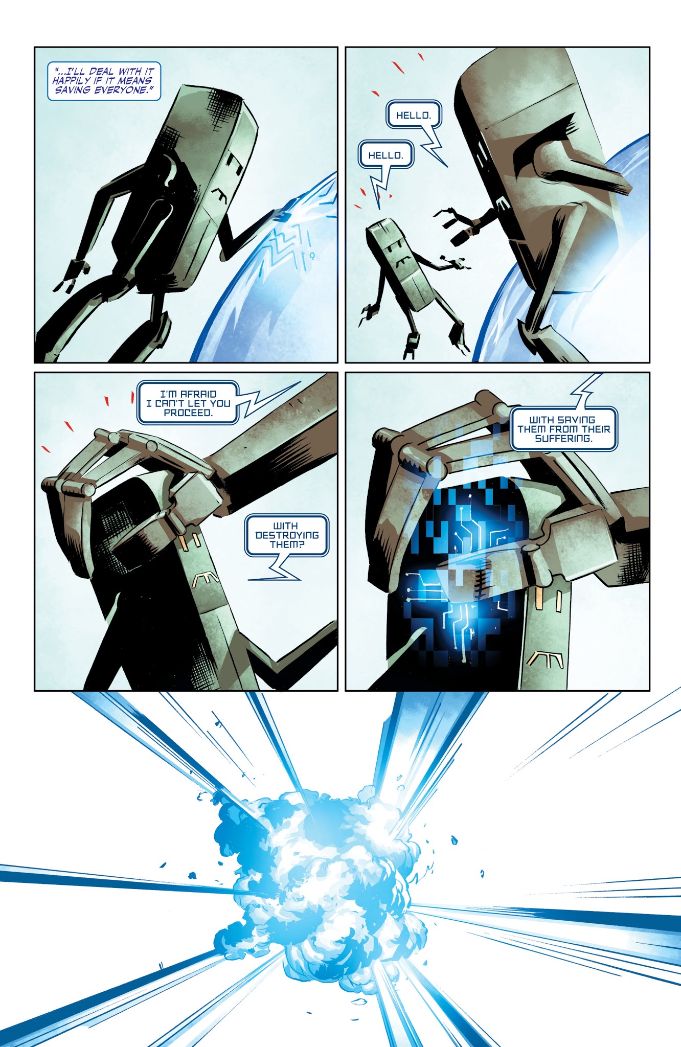 Read online Faith and the Future Force comic -  Issue #4 - 21