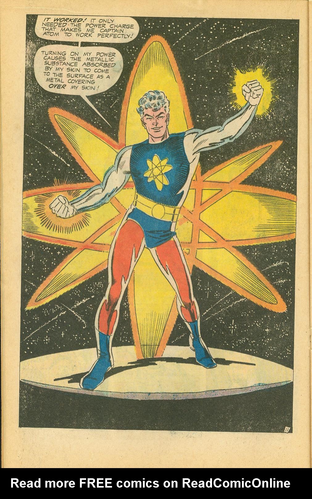 Read online Captain Atom (1965) comic -  Issue #84 - 16