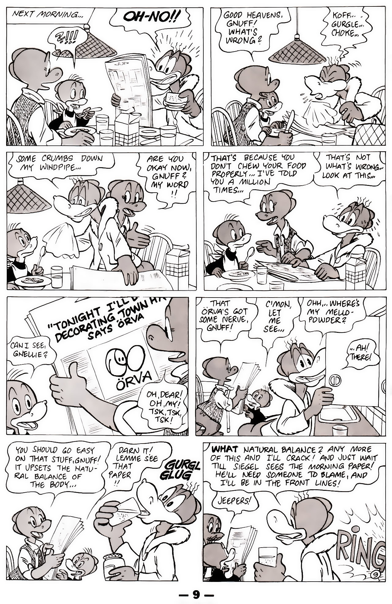Read online Critters comic -  Issue #7 - 11