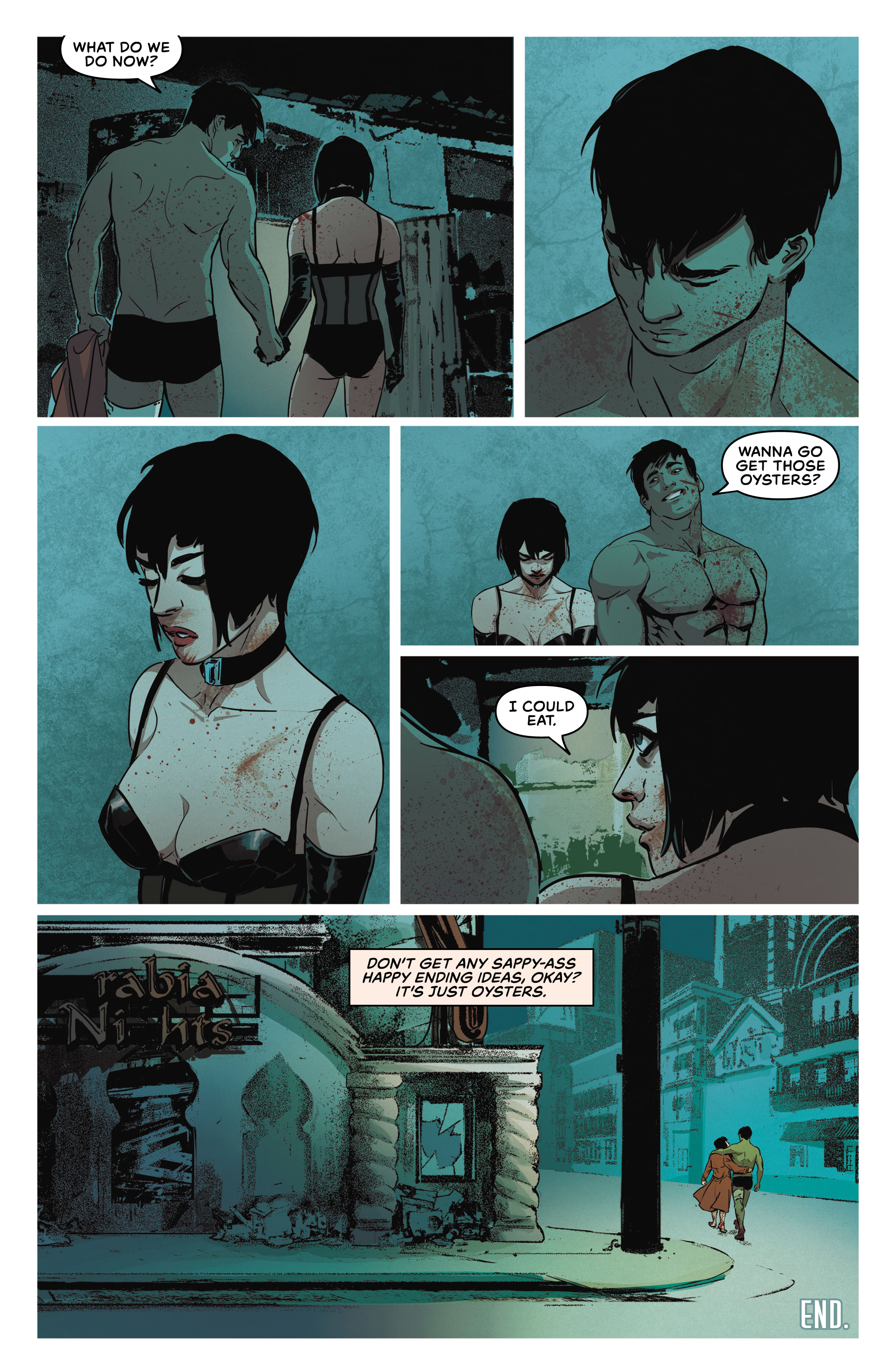 Read online Hit Me comic -  Issue #5 - 22