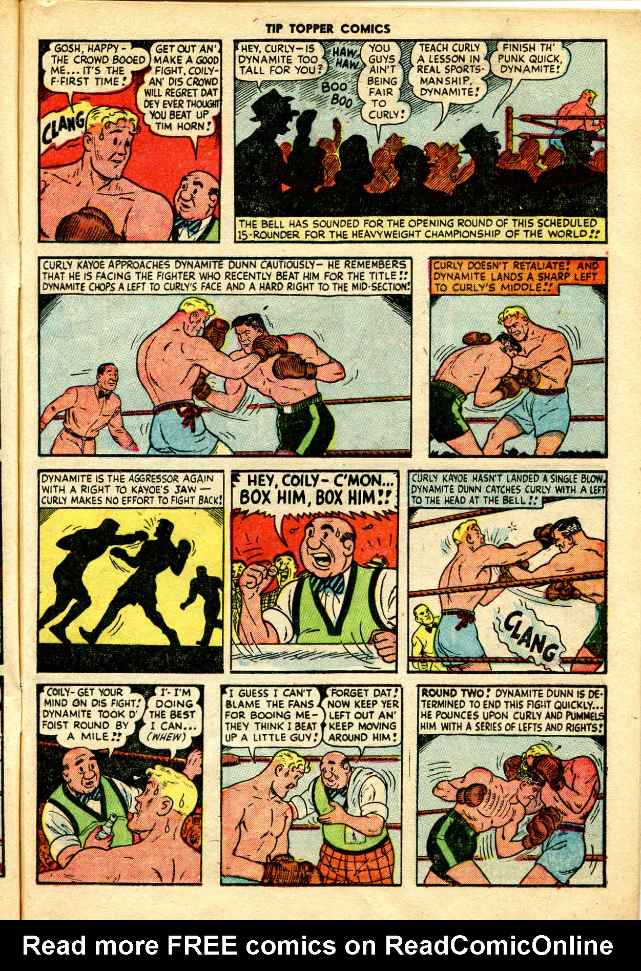 Read online Tip Topper Comics comic -  Issue #15 - 21