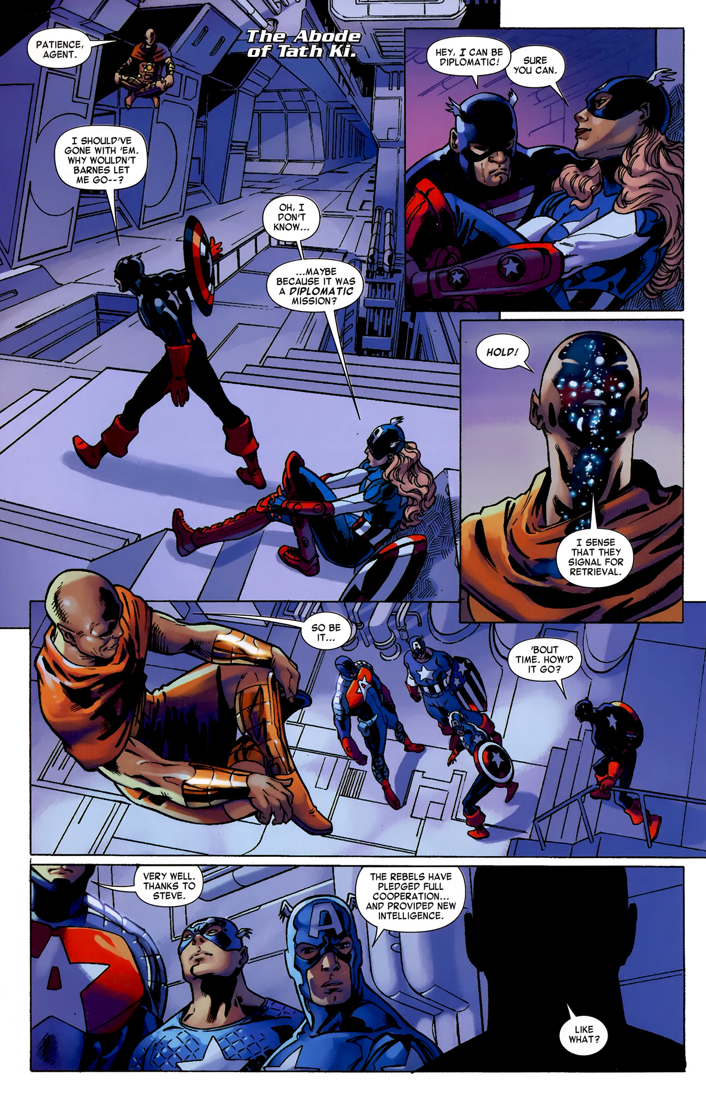 Read online Captain America Corps comic -  Issue #4 - 8