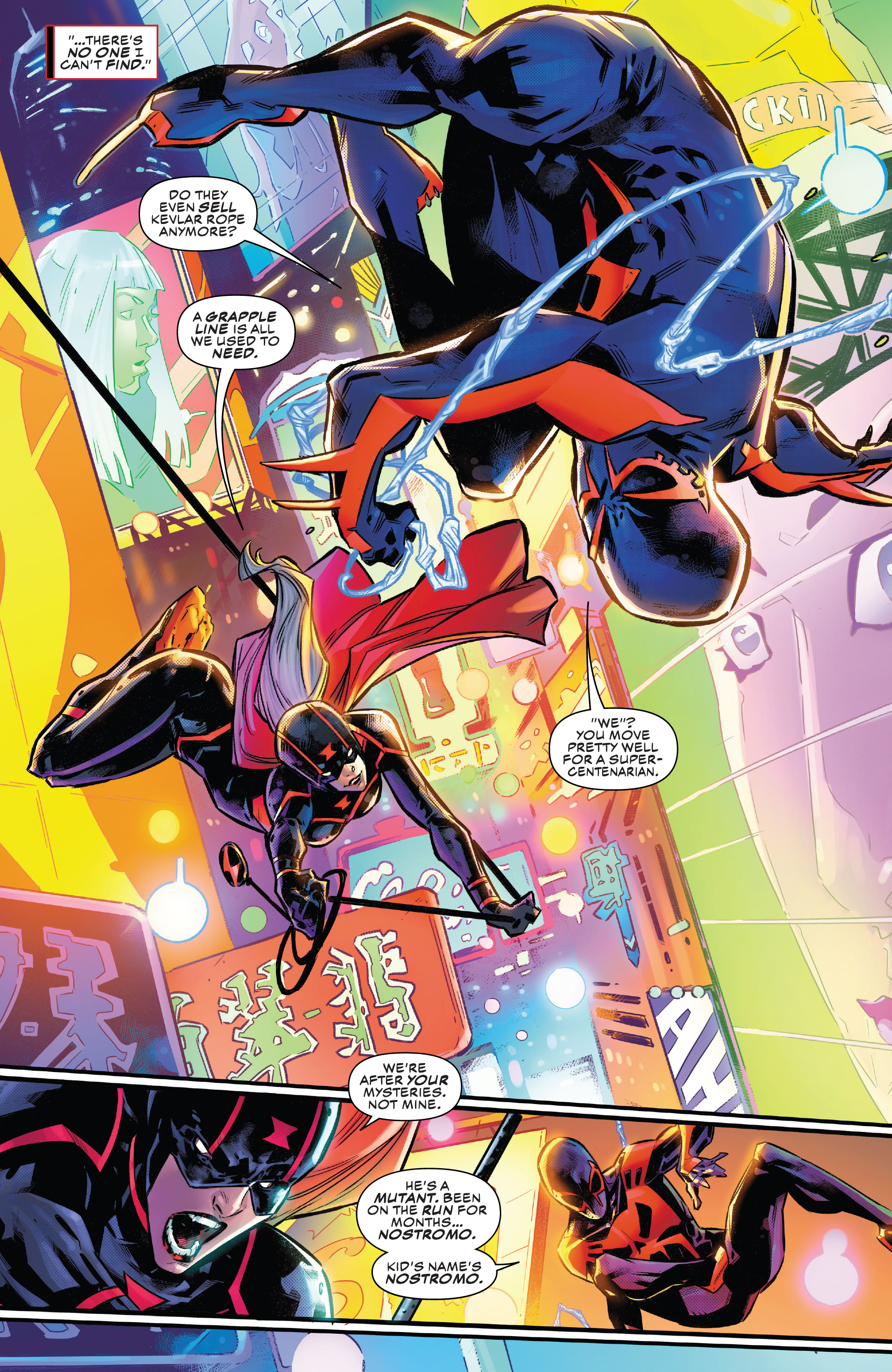 Read online Spider-Man 2099: Exodus comic -  Issue #4 - 4