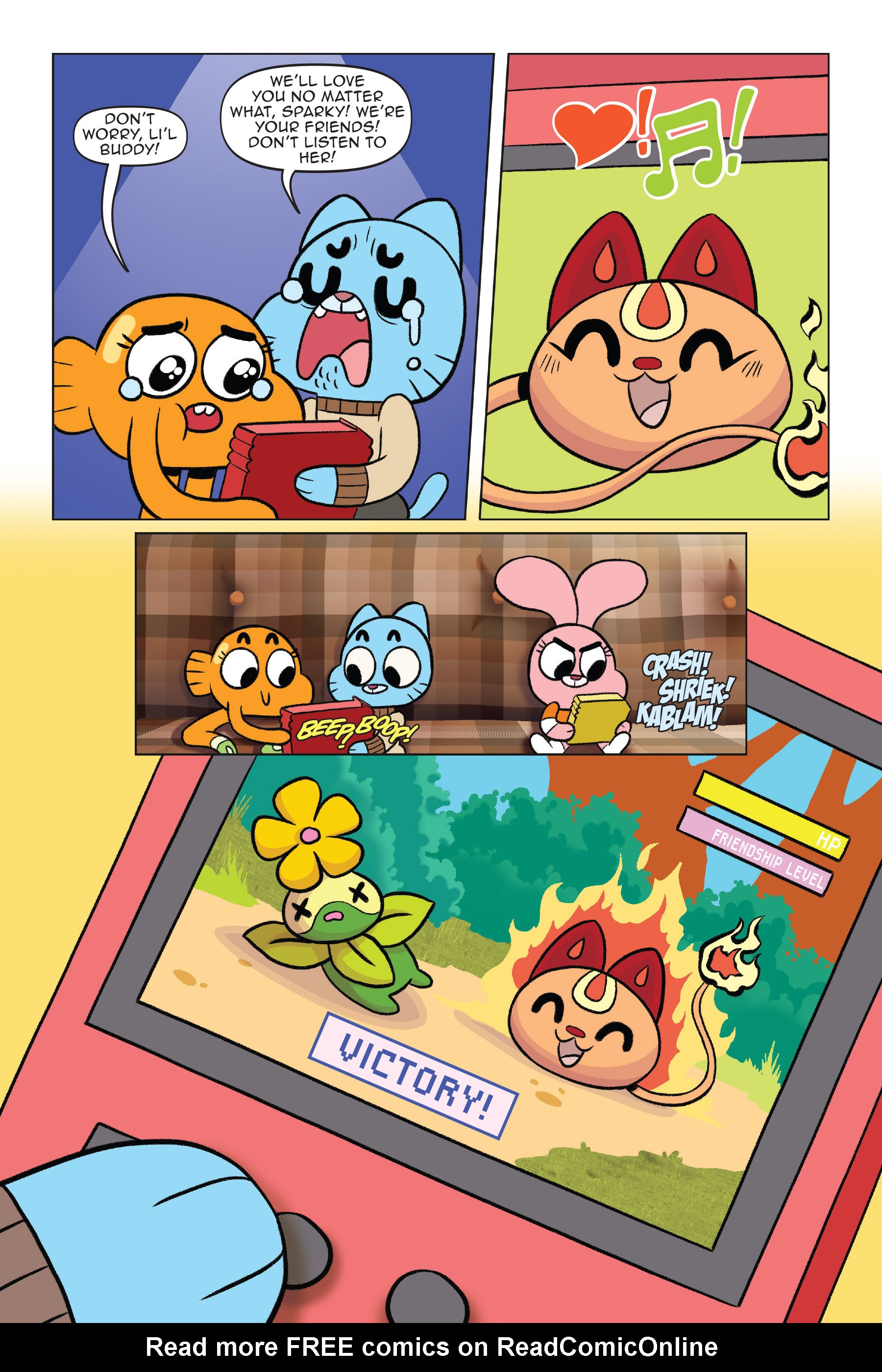 Read online The Amazing World of Gumball: Cheat Code comic -  Issue # Full - 14