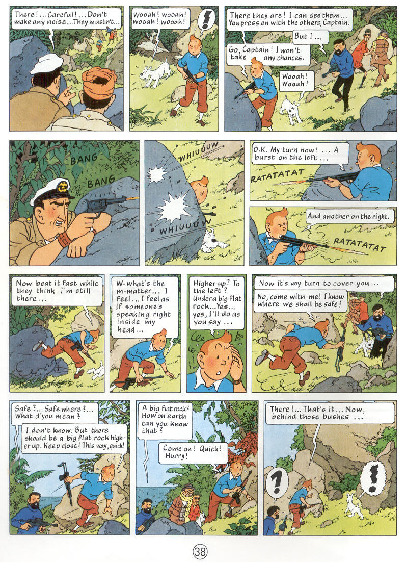 Read online The Adventures of Tintin comic -  Issue #22 - 39