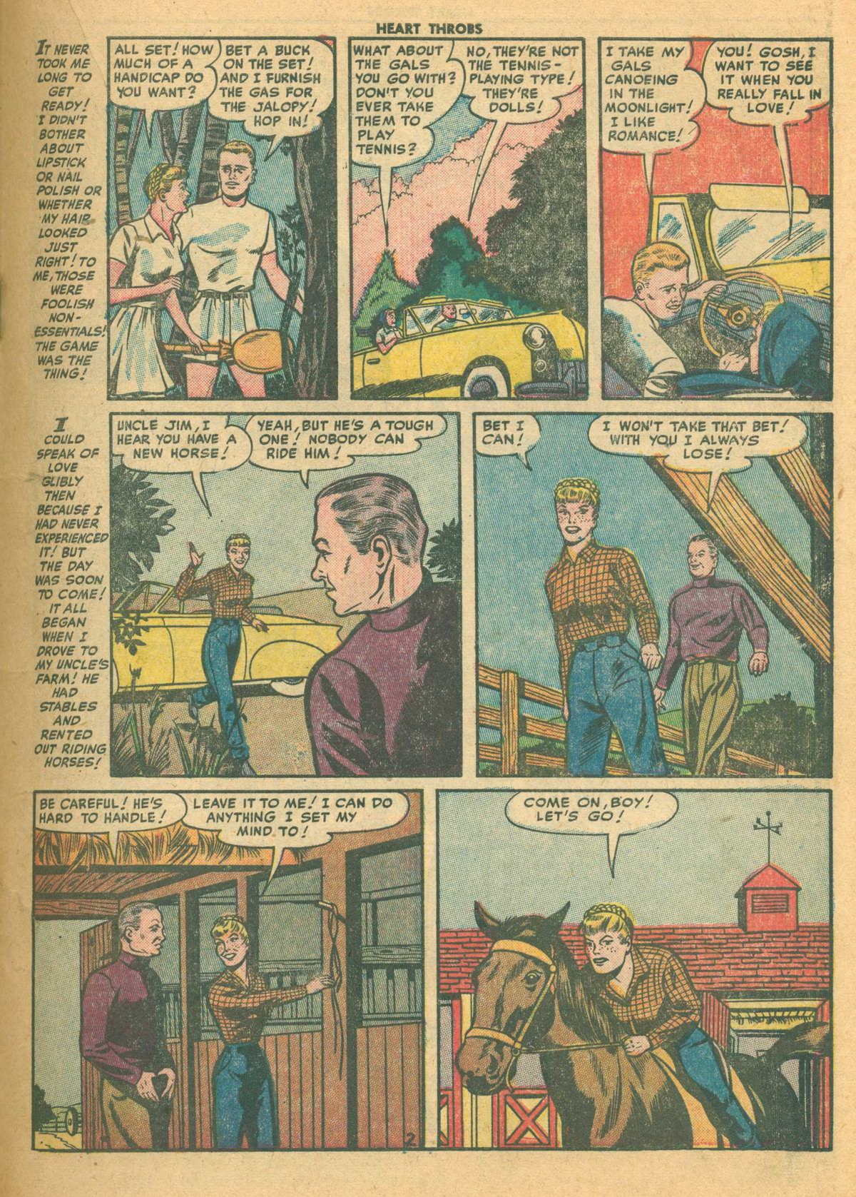 Read online Heart Throbs comic -  Issue #10 - 19