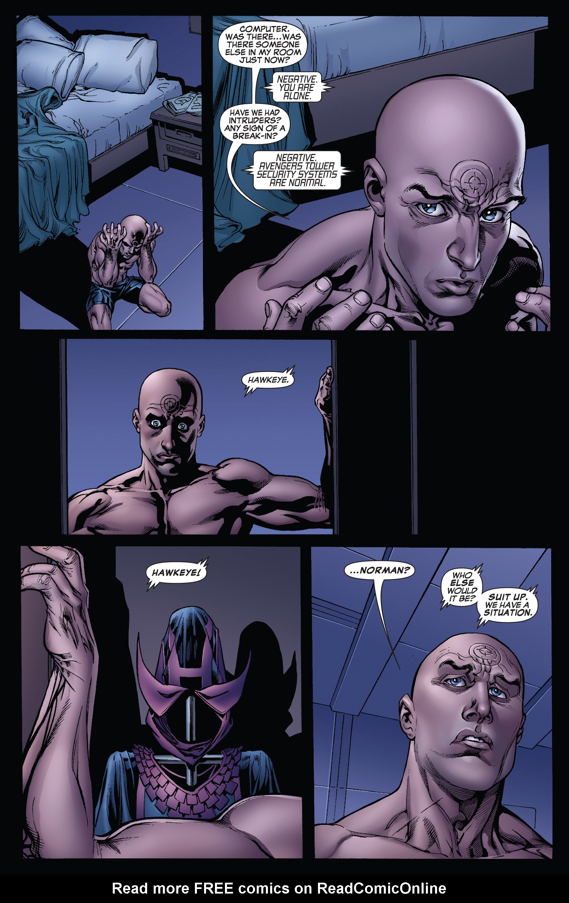 Read online Dark Reign: Hawkeye comic -  Issue #3 - 7